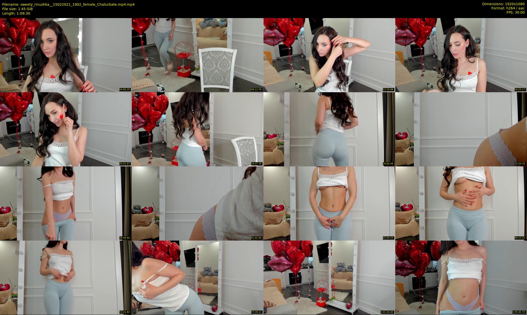 sweety_rinushka_ — 70 minute Chaturbate female cam show recording, 1080p, Feb 15, 2021