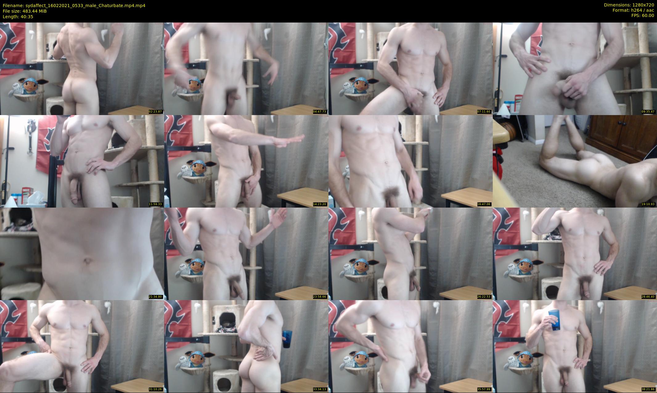 sydaffect — 41 minute Chaturbate male cam show recording, 720p, Feb 16, 2021