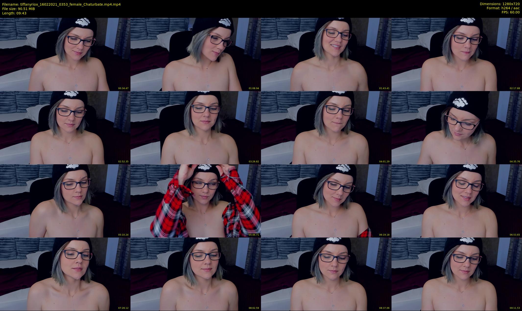 tiffanyriox — 10 minute Chaturbate female cam show recording, 720p, Feb 16, 2021