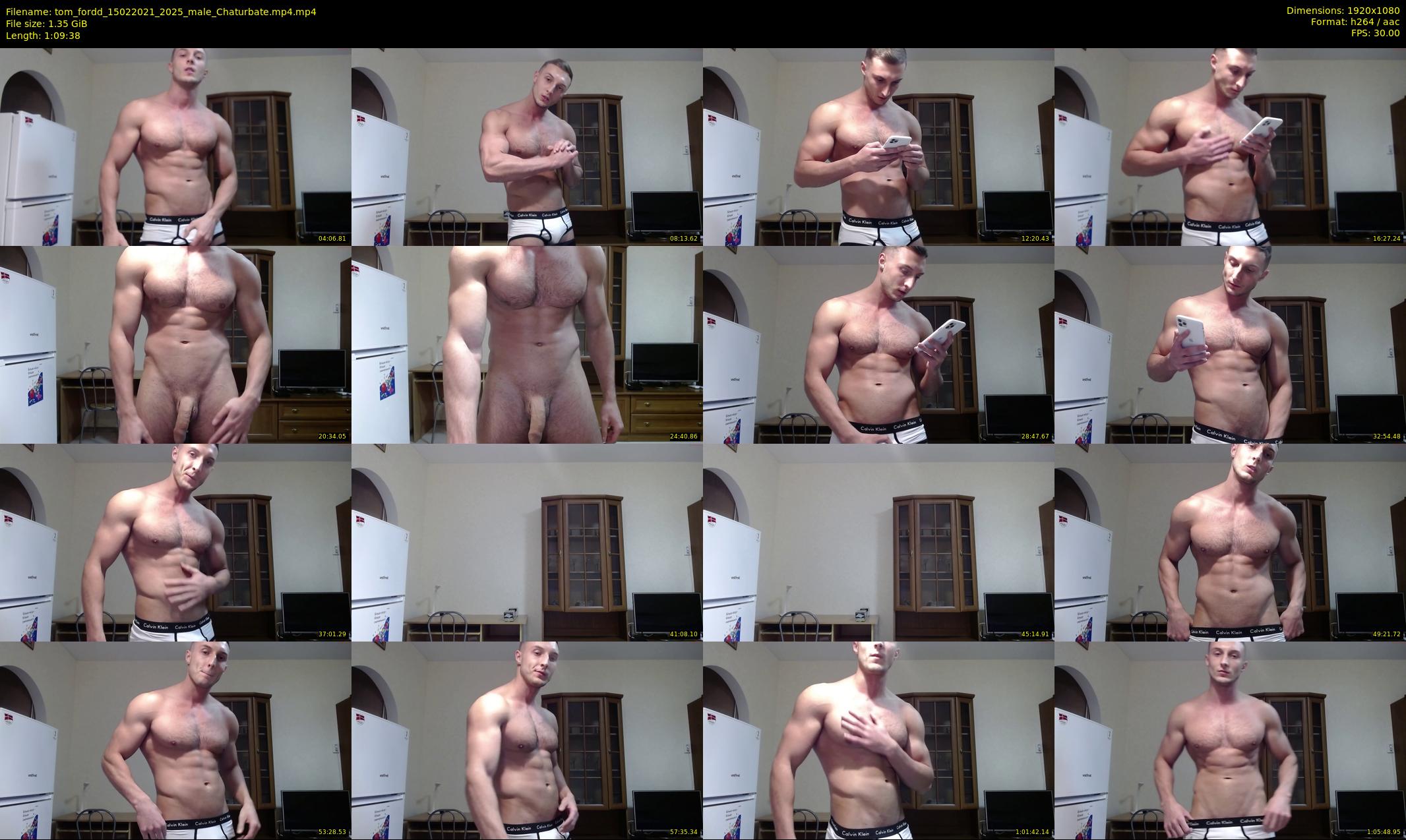tom_fordd — 70 minute Chaturbate male cam show recording, 1080p, Feb 15, 2021