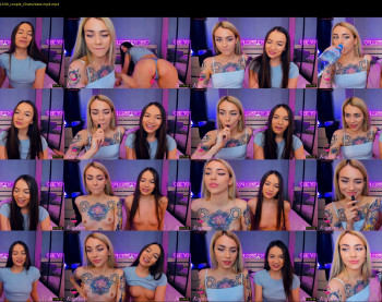 tonsykaprina — 16 minute Chaturbate couple cam show recording, 1080p, Feb 15, 2021