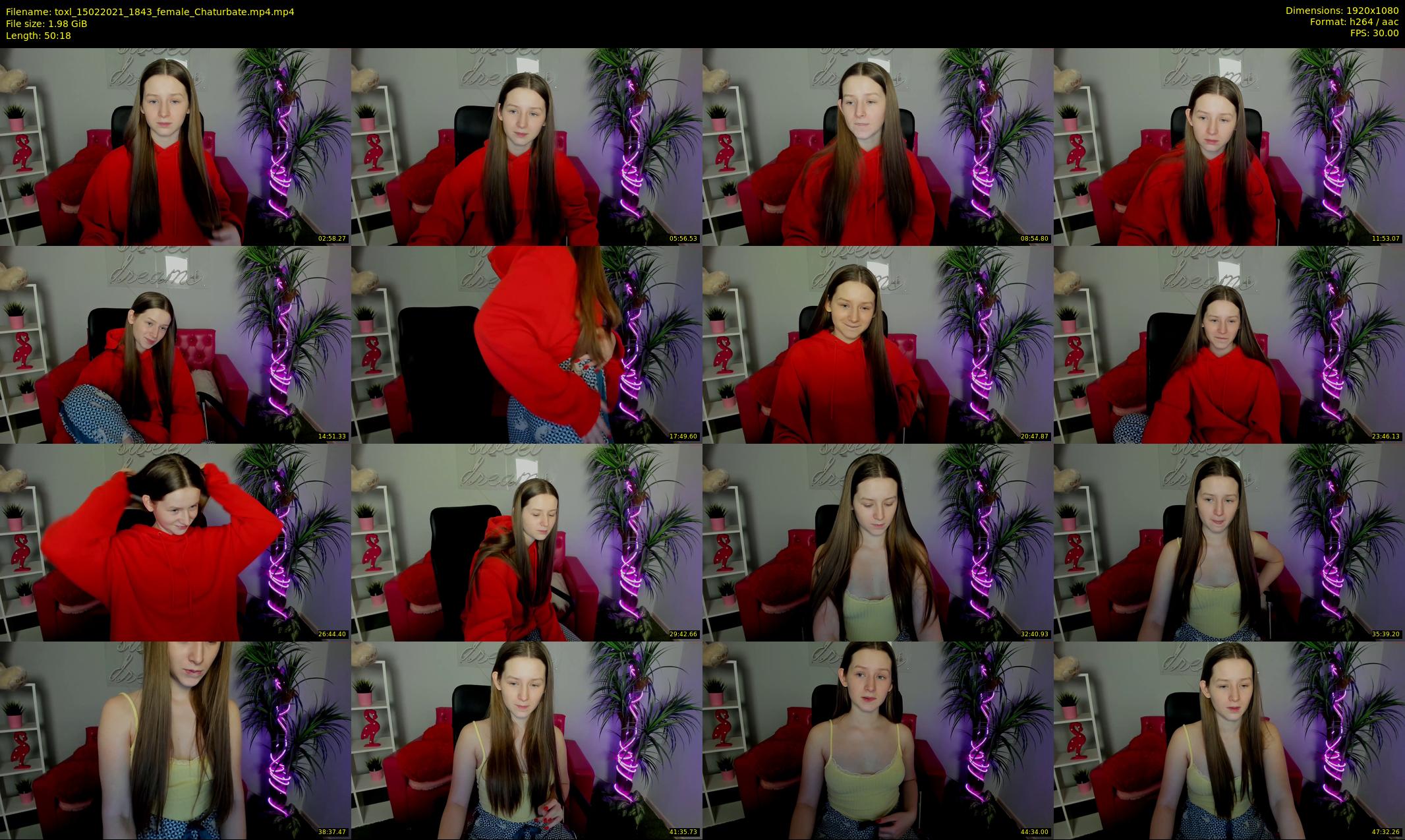 toxl — 51 minute Chaturbate female cam show recording, 1080p, Feb 15, 2021