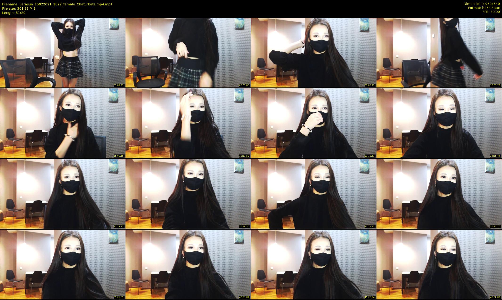 verasun — 52 minute Chaturbate female cam show recording, 480p, Feb 15, 2021