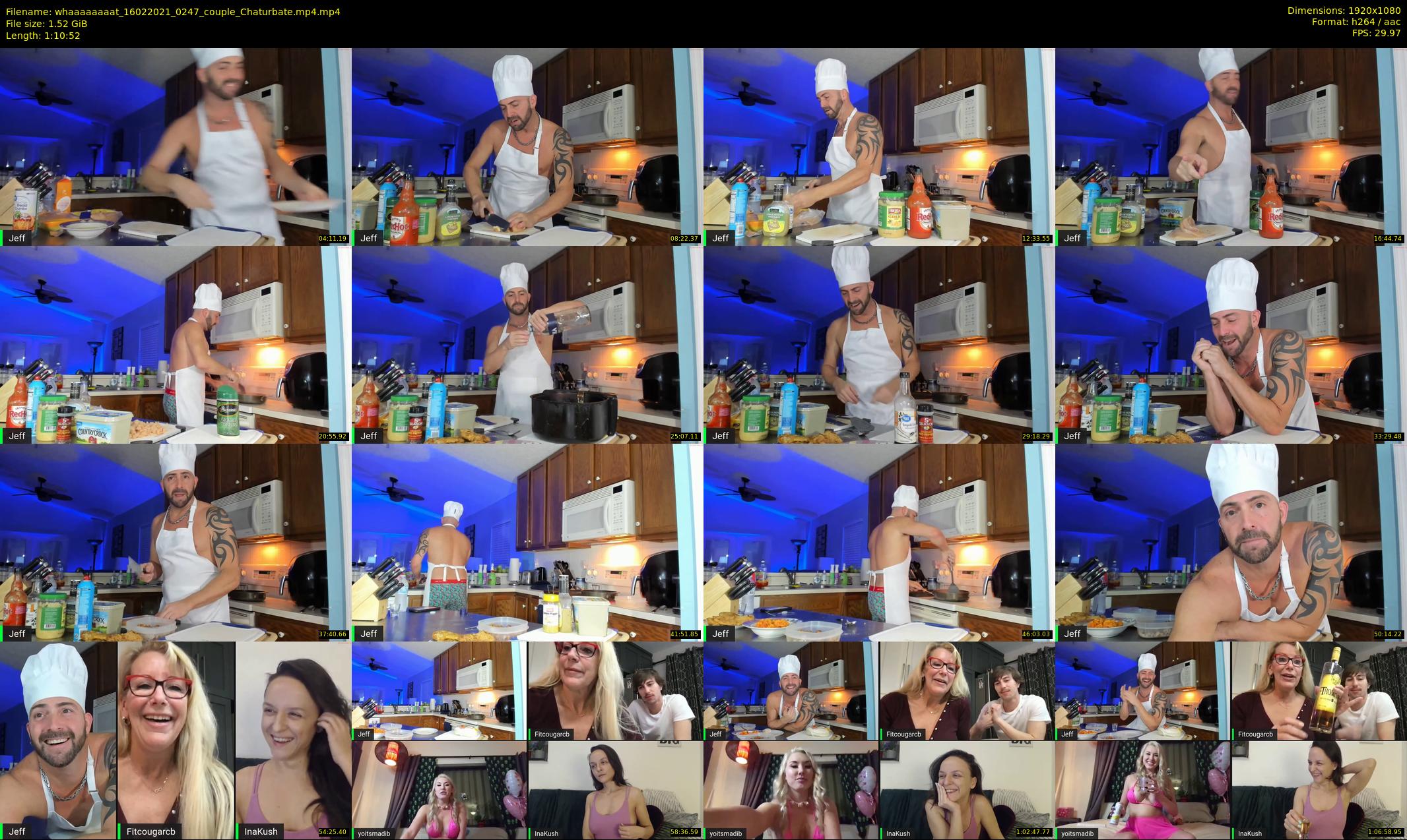 whaaaaaaaat — 71 minute Chaturbate couple cam show recording, 1080p, Feb 16, 2021