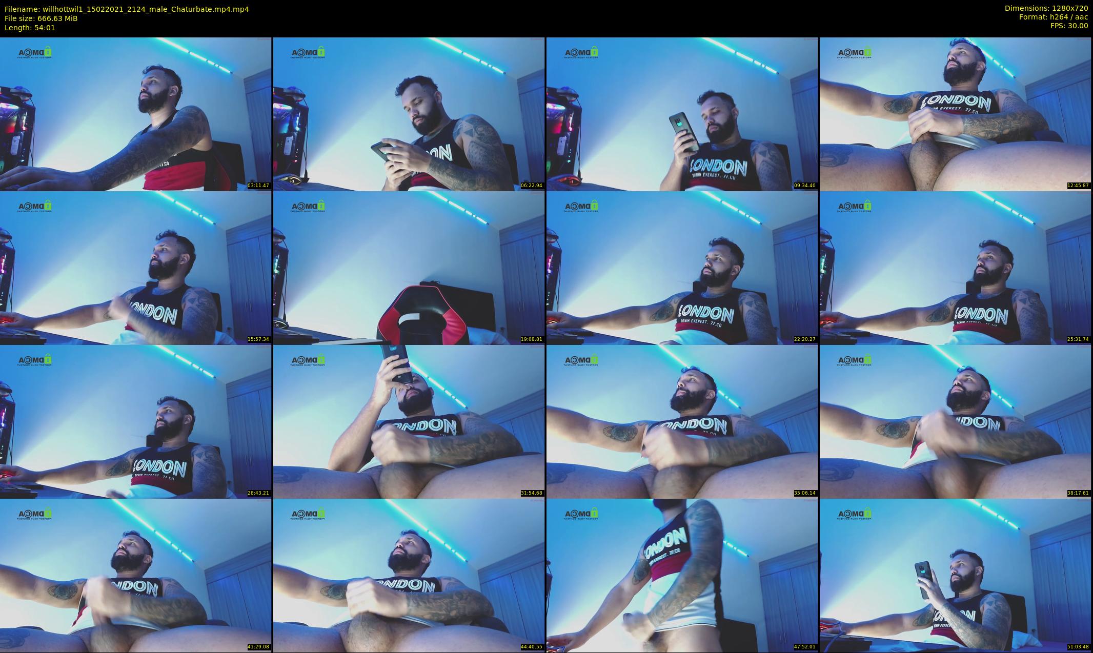 willhottwil1 — 55 minute Chaturbate couple cam show recording, 720p, Feb 15, 2021