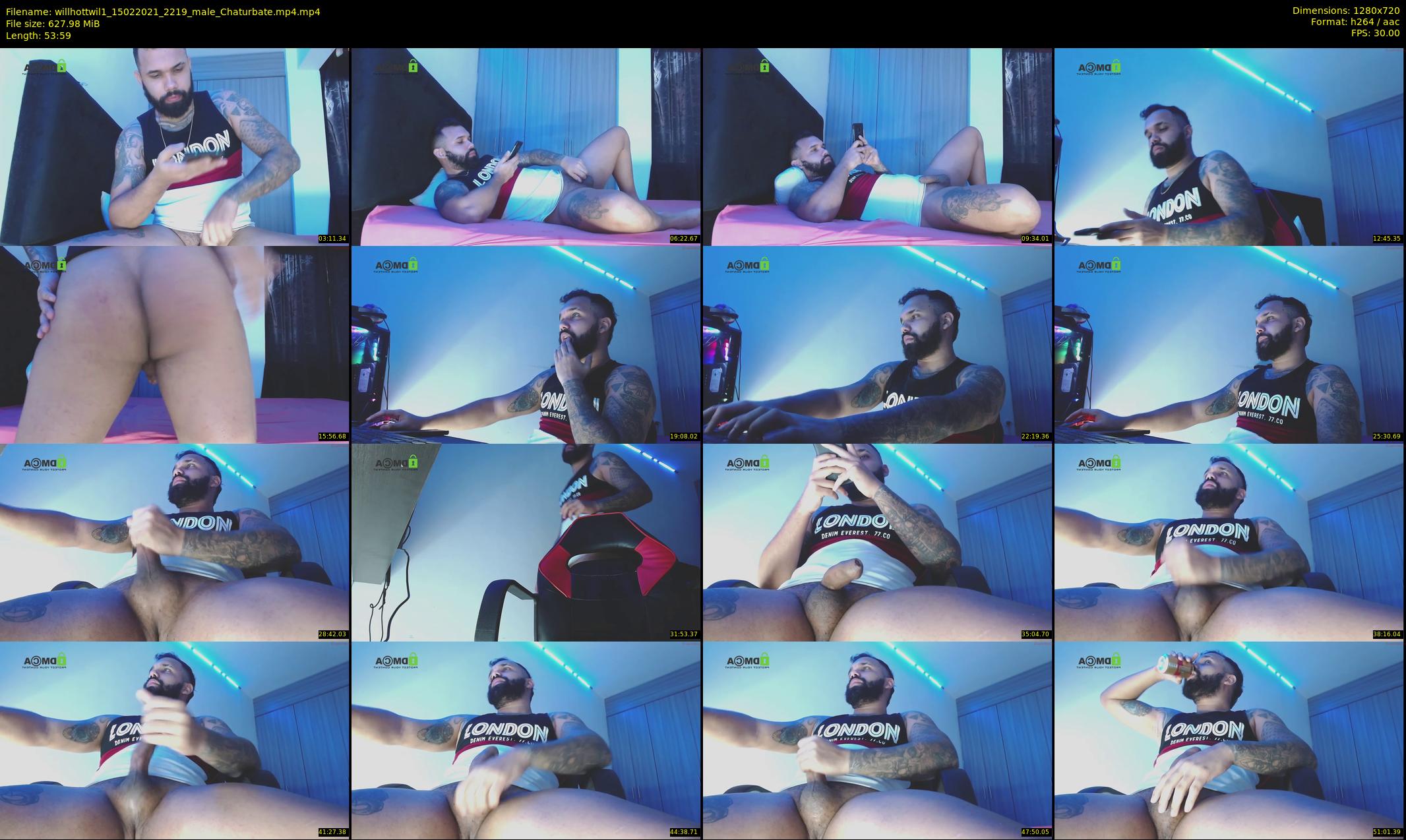 willhottwil1 — 54 minute Chaturbate couple cam show recording, 720p, Feb 15, 2021