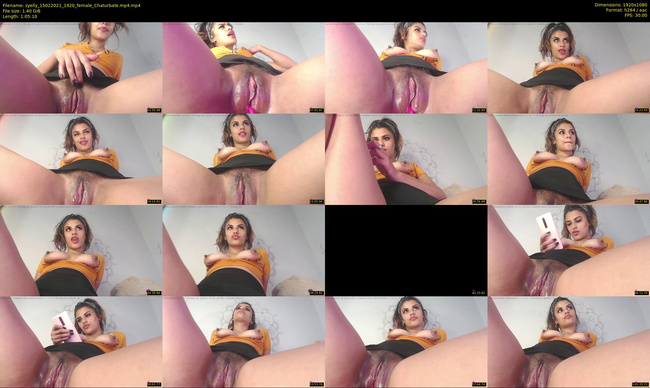 zyelly — 66 minute Chaturbate female cam show recording, 1080p, Feb 15, 2021
