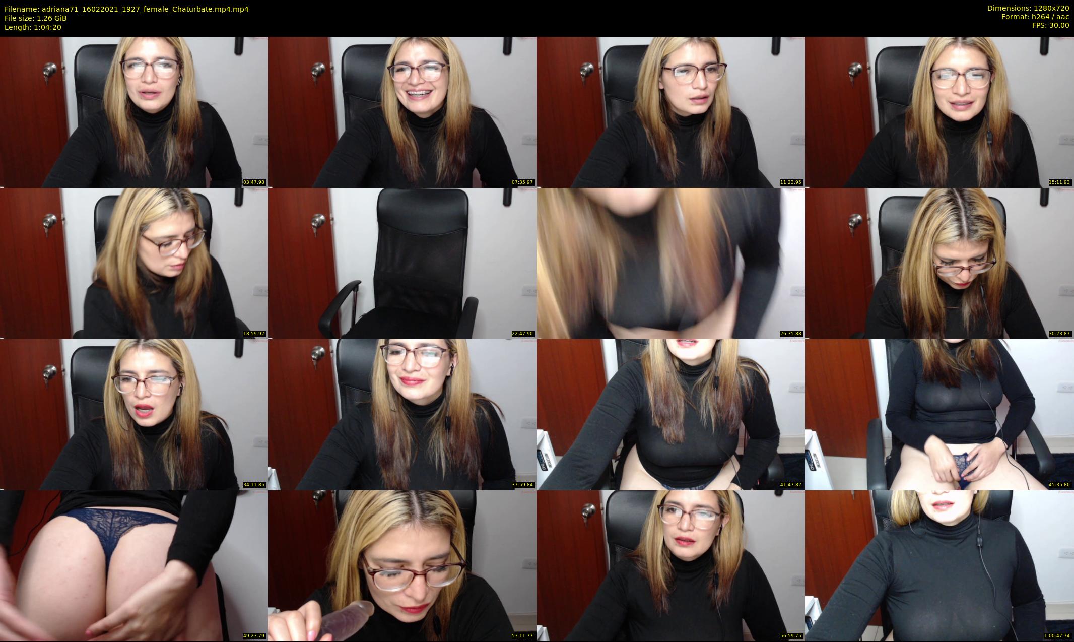 adriana71 — 65 minute Chaturbate couple cam show recording, 720p, Feb 16, 2021
