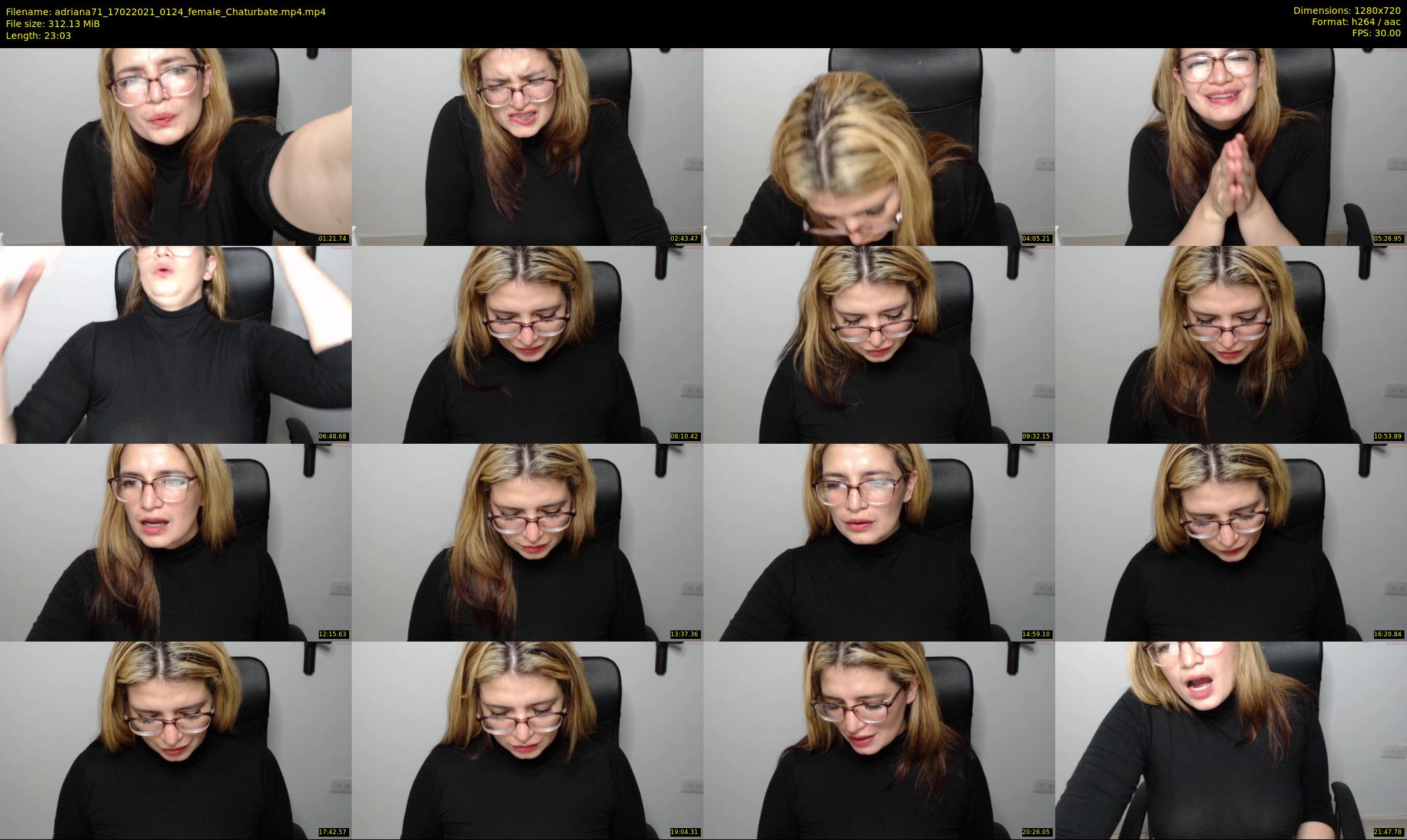 adriana71 — 24 minute Chaturbate couple cam show recording, 720p, Feb 17, 2021