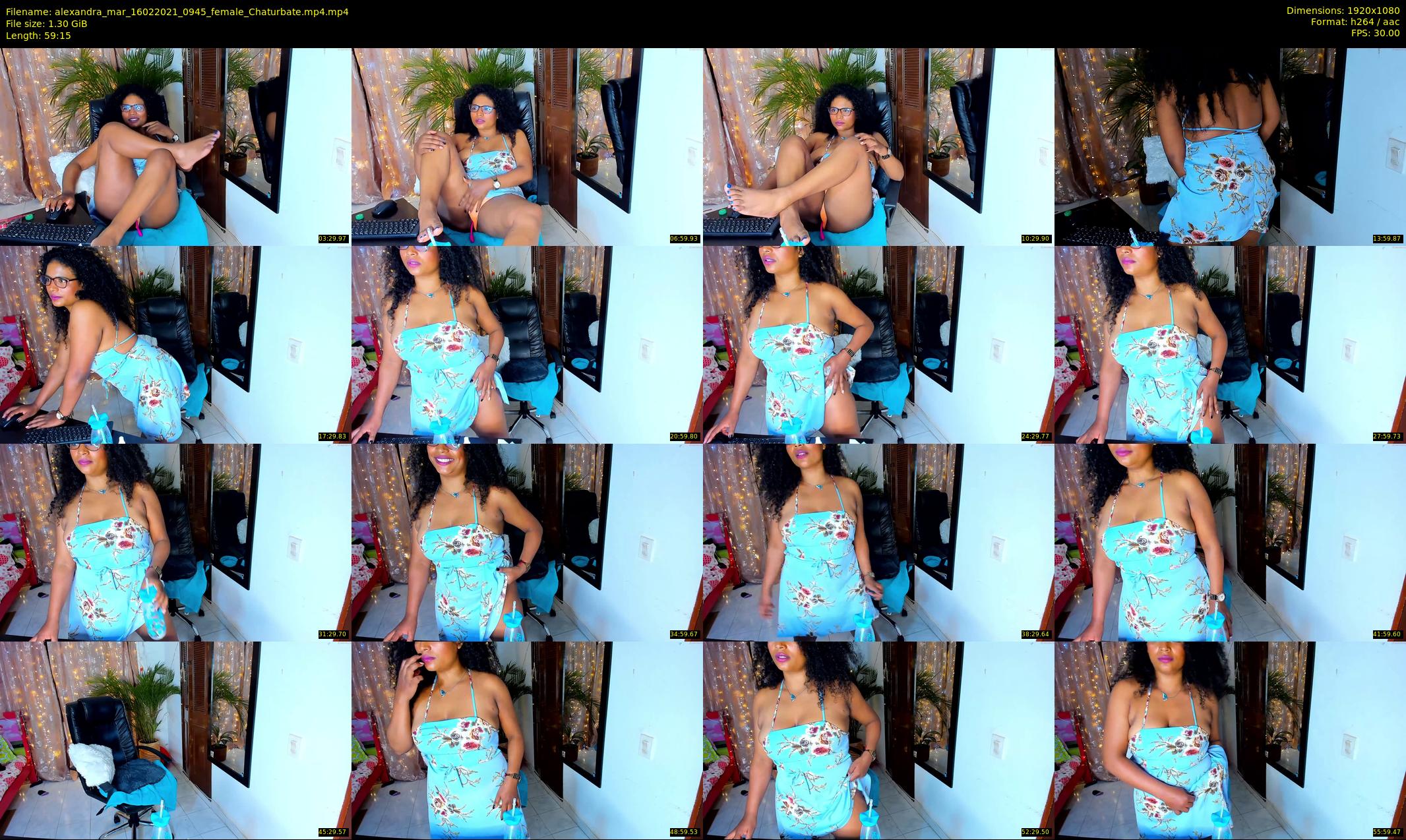 alexandra_mar — 60 minute Chaturbate female cam show recording, 1080p, Feb 16, 2021