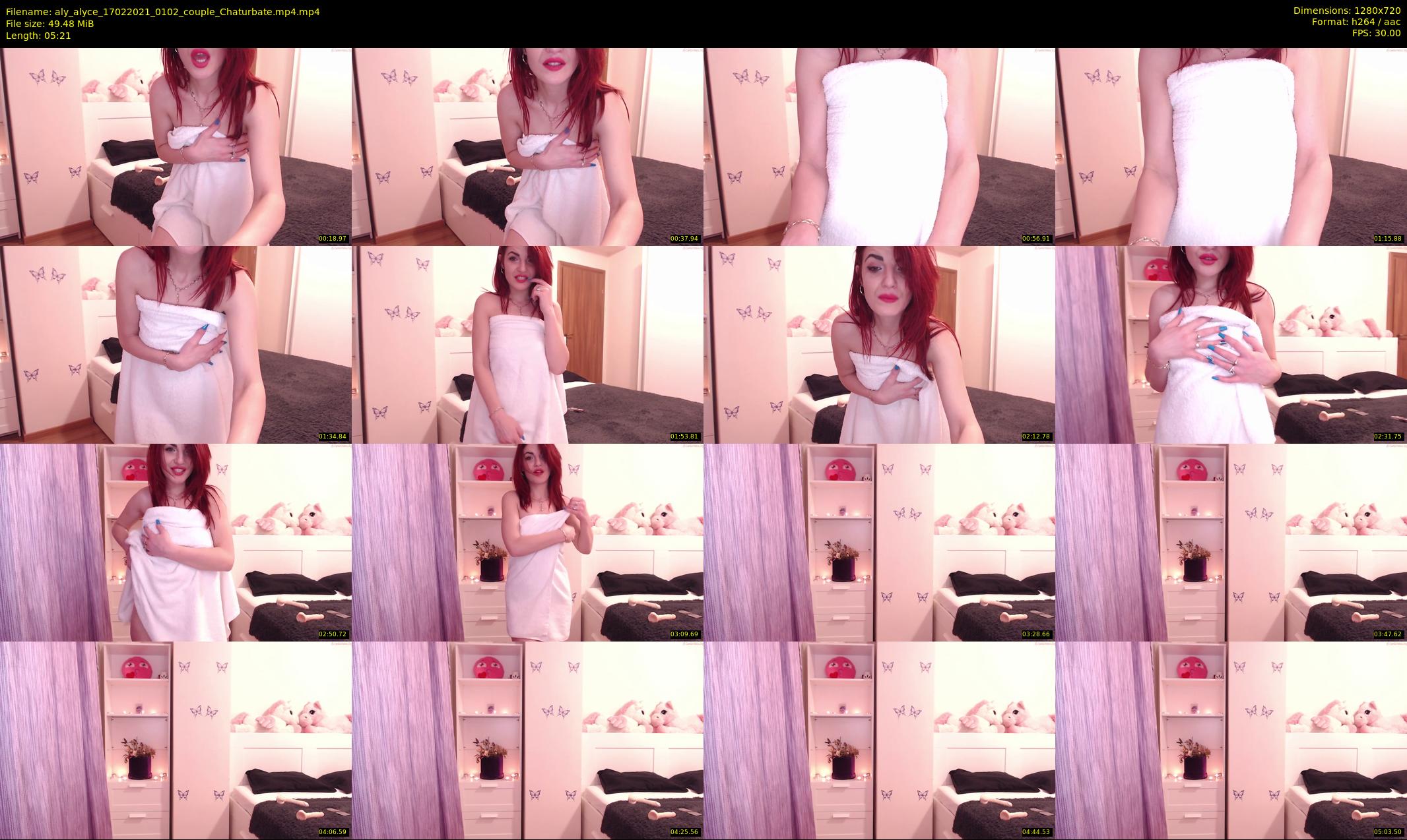 aly_alyce — 6 minute Chaturbate female cam show recording, 720p, Feb 17, 2021