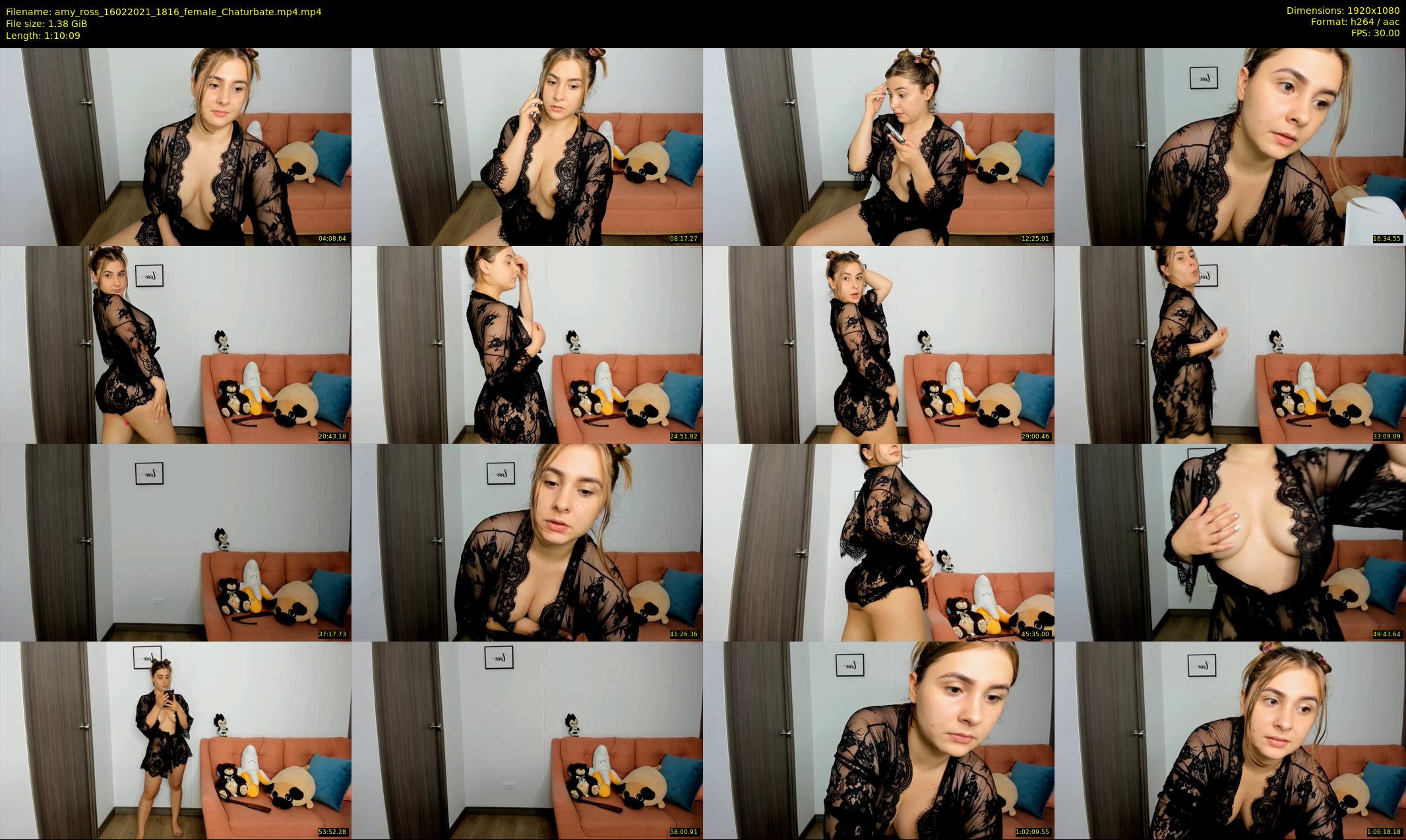 amy_ross — 71 minute Chaturbate female cam show recording, 1080p, Feb 16, 2021
