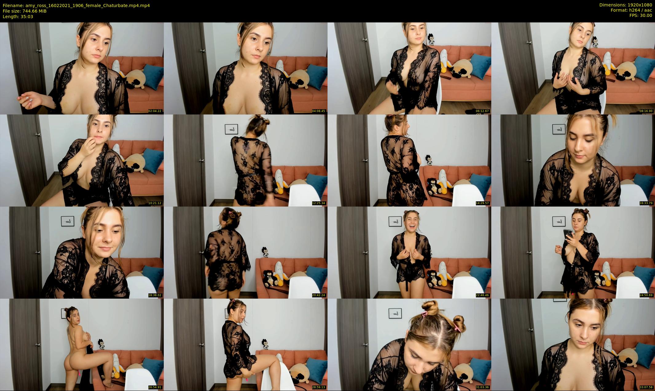 amy_ross — 36 minute Chaturbate female cam show recording, 1080p, Feb 16, 2021