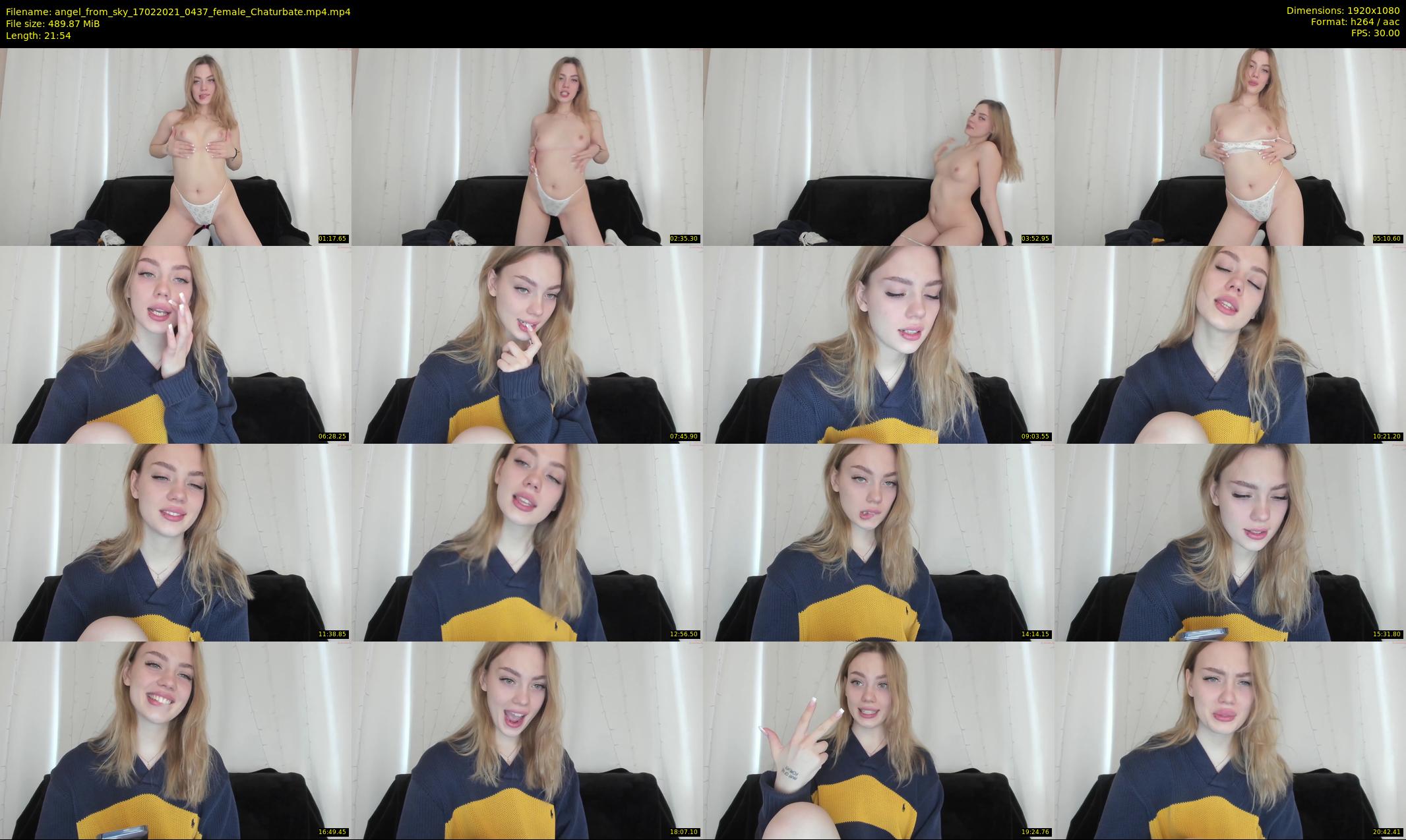 angel_from_sky — 22 minute Chaturbate female cam show recording, 1080p, Feb 17, 2021