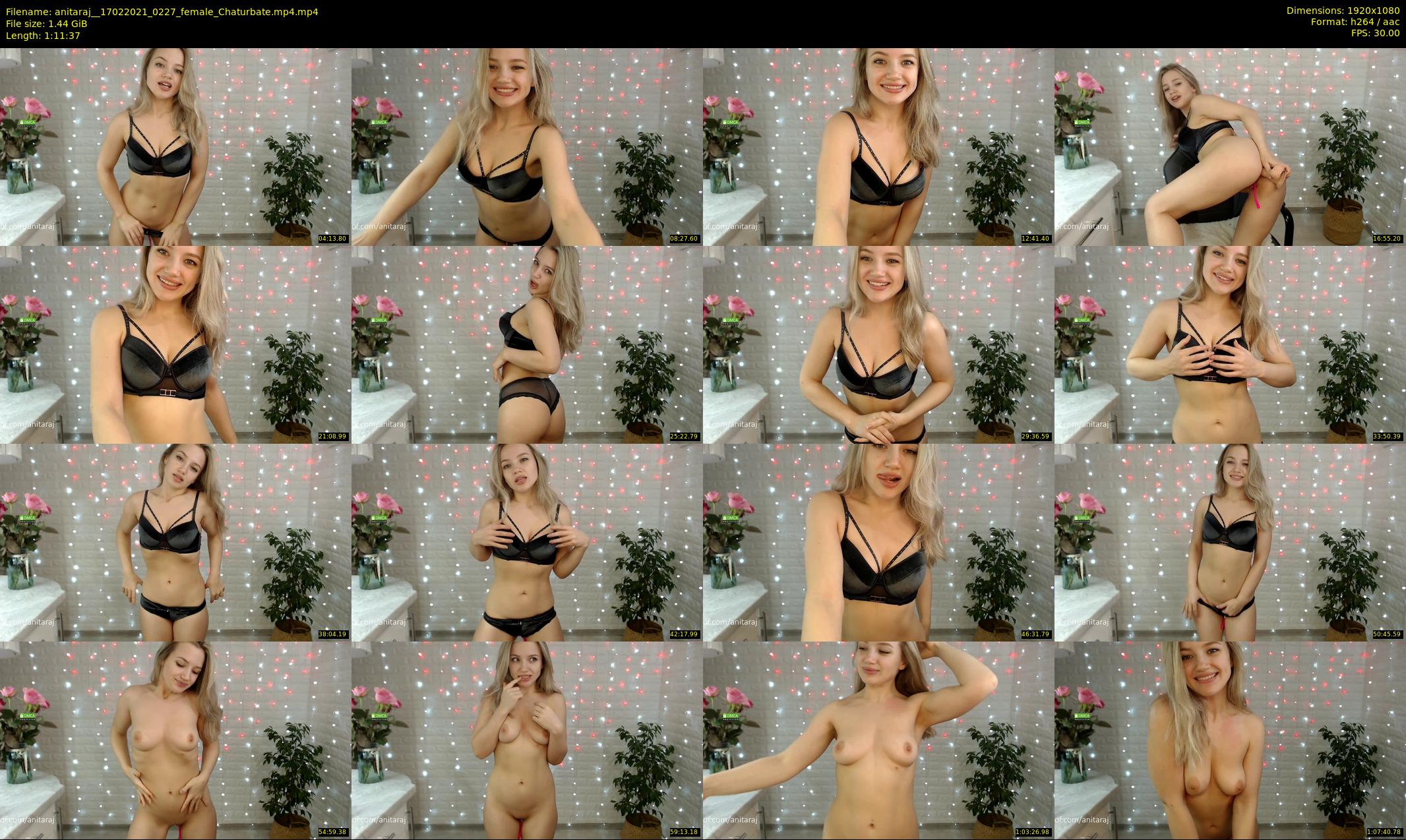 anitaraj_ — 72 minute Chaturbate female cam show recording, 1080p, Feb 17, 2021