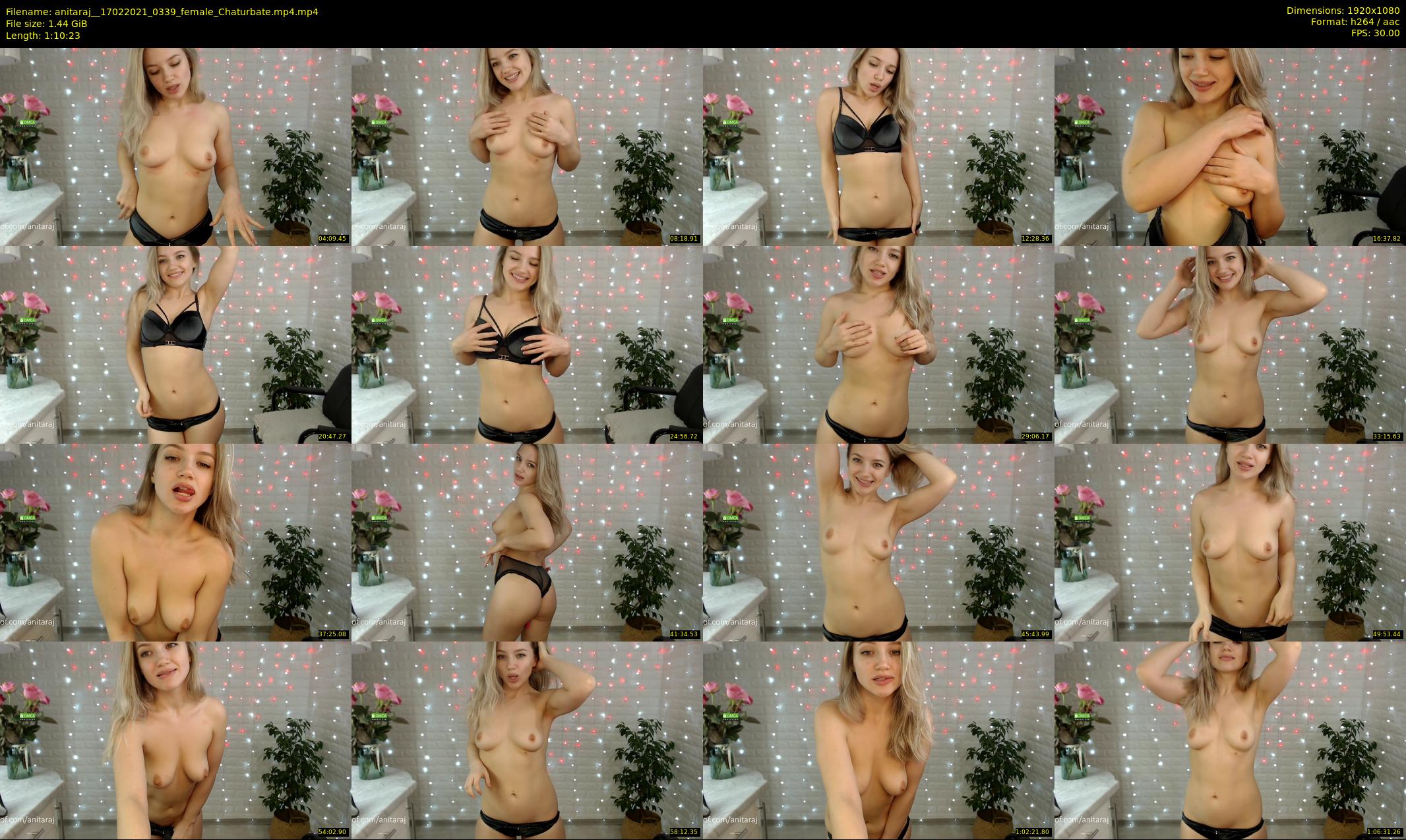 anitaraj_ — 71 minute Chaturbate female cam show recording, 1080p, Feb 17, 2021