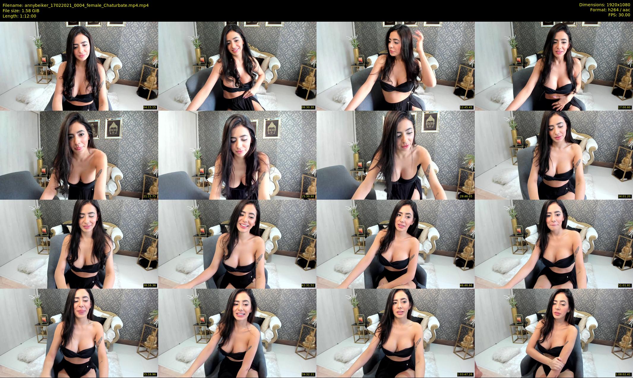 annybeiker — 72 minute Chaturbate female cam show recording, 1080p, Feb 17, 2021