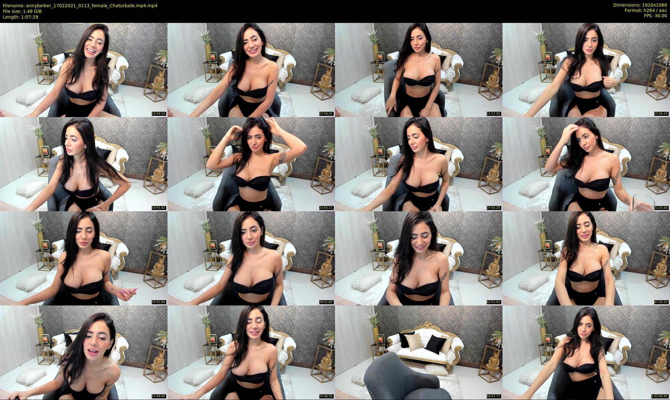 annybeiker — 68 minute Chaturbate female cam show recording, 1080p, Feb 17, 2021