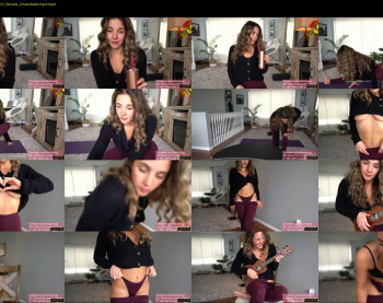 bloomyogi — 114 minute Chaturbate female cam show recording, 720p, Feb 16, 2021