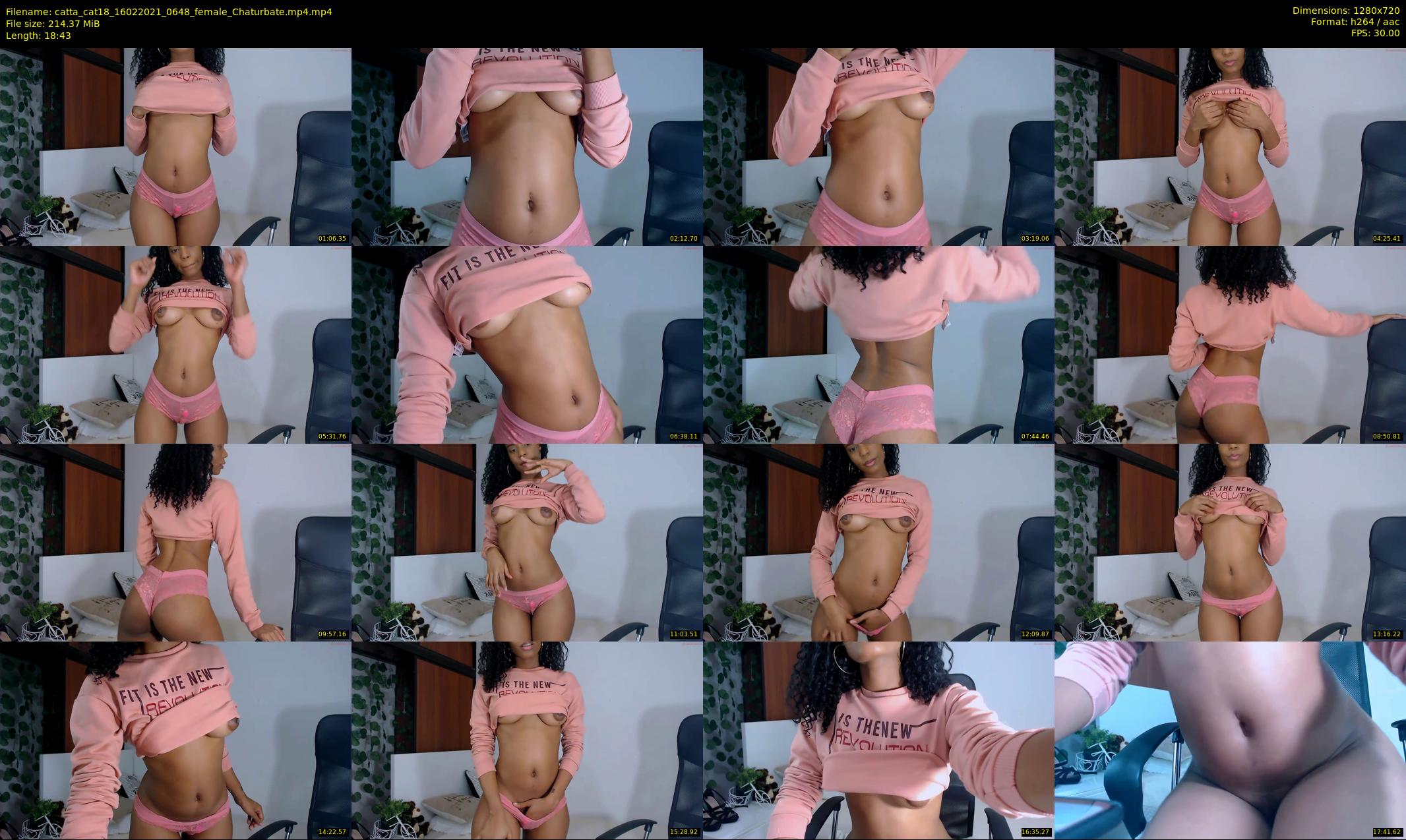catta_cat18 — 19 minute Chaturbate female cam show recording, 720p, Feb 16, 2021