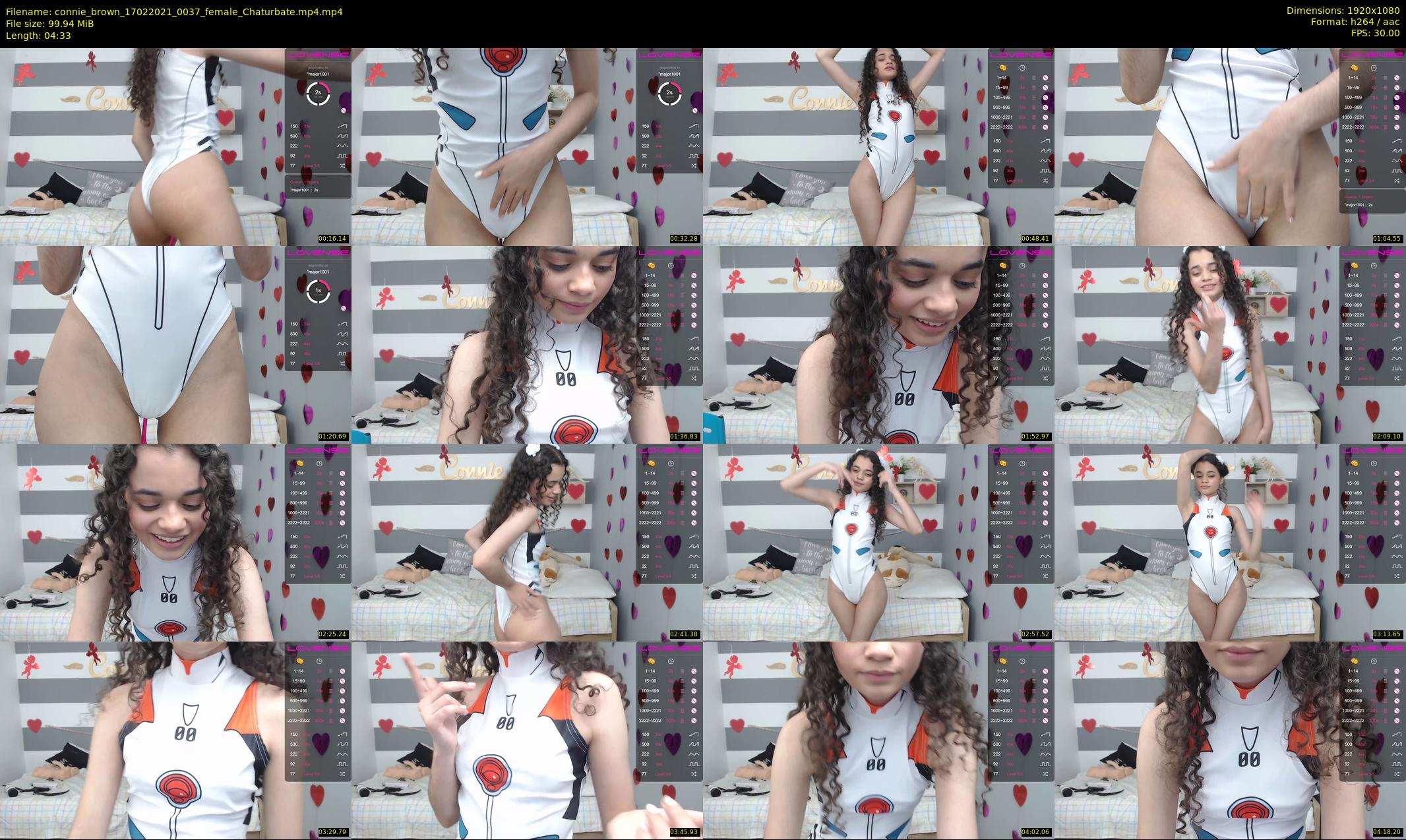 connie_brown — 5 minute Chaturbate female cam show recording, 1080p, Feb 17, 2021