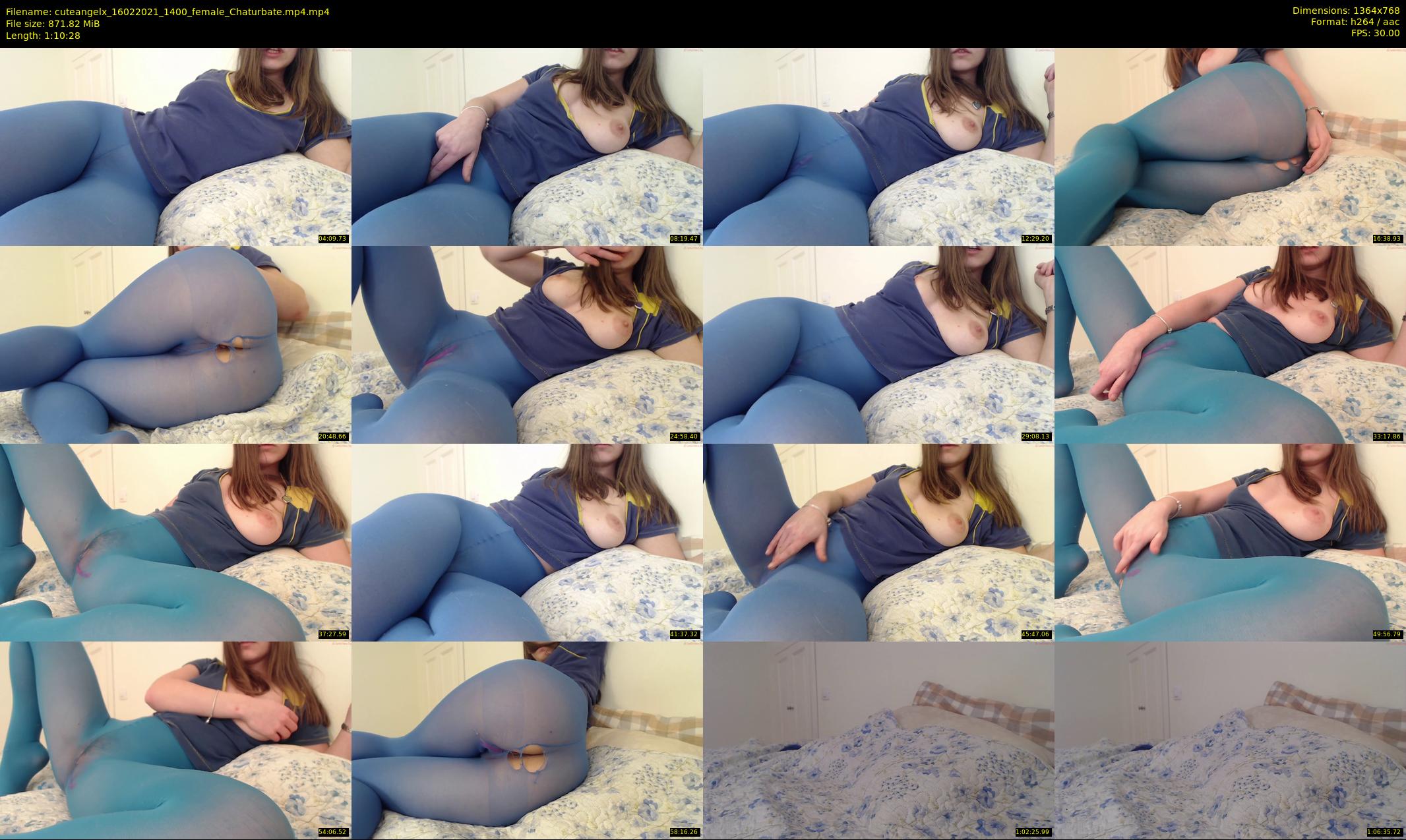 cuteangelx — 71 minute Chaturbate female cam show recording, 720p, Feb 16, 2021