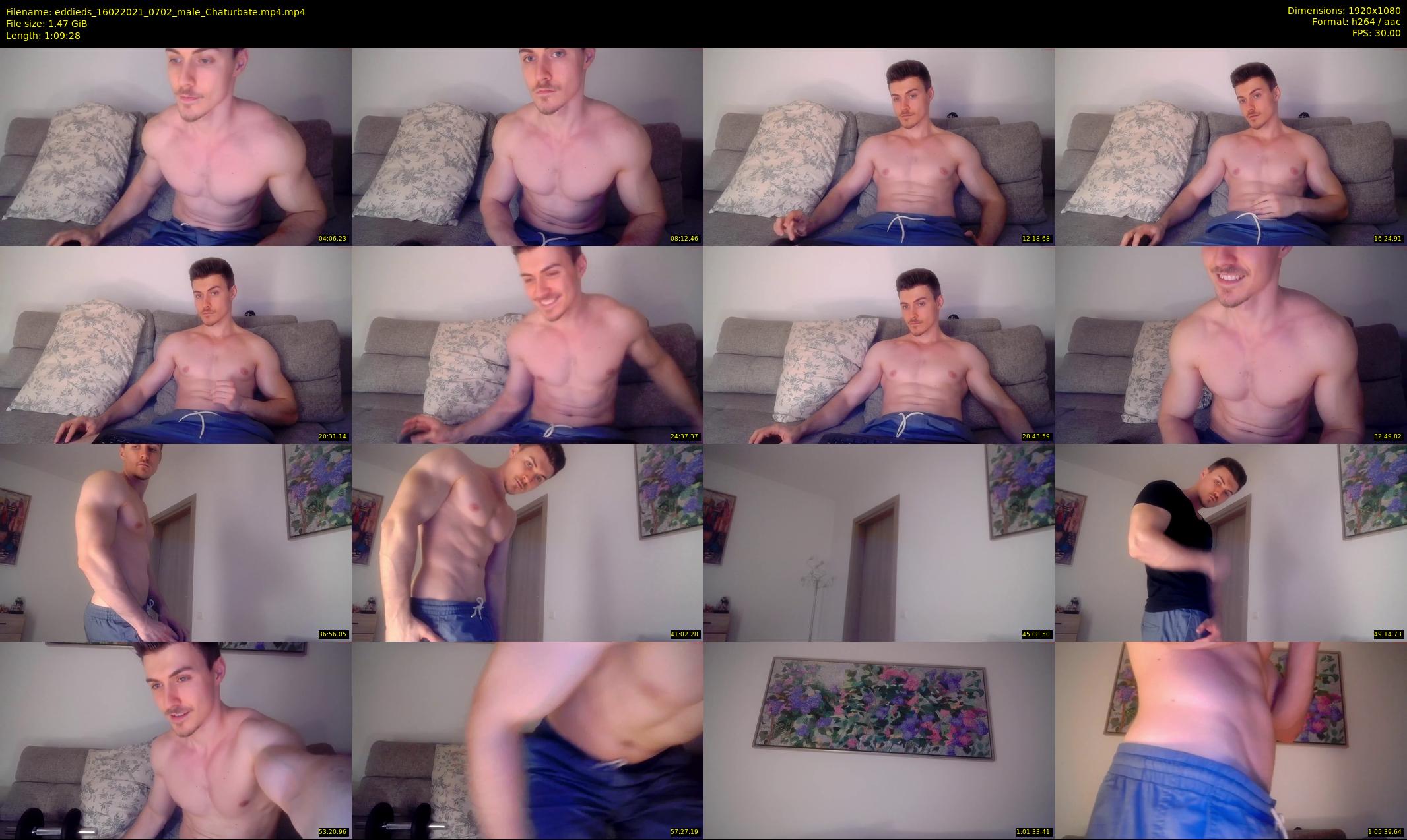 eddieds — 70 minute Chaturbate male cam show recording, 1080p, Feb 16, 2021
