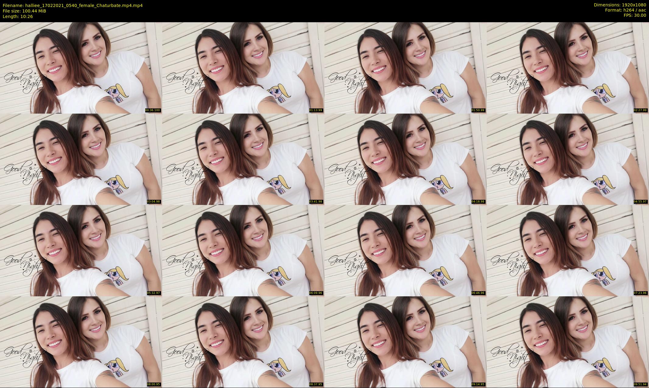 halliee — 11 minute Chaturbate couple cam show recording, 1080p, Feb 17, 2021