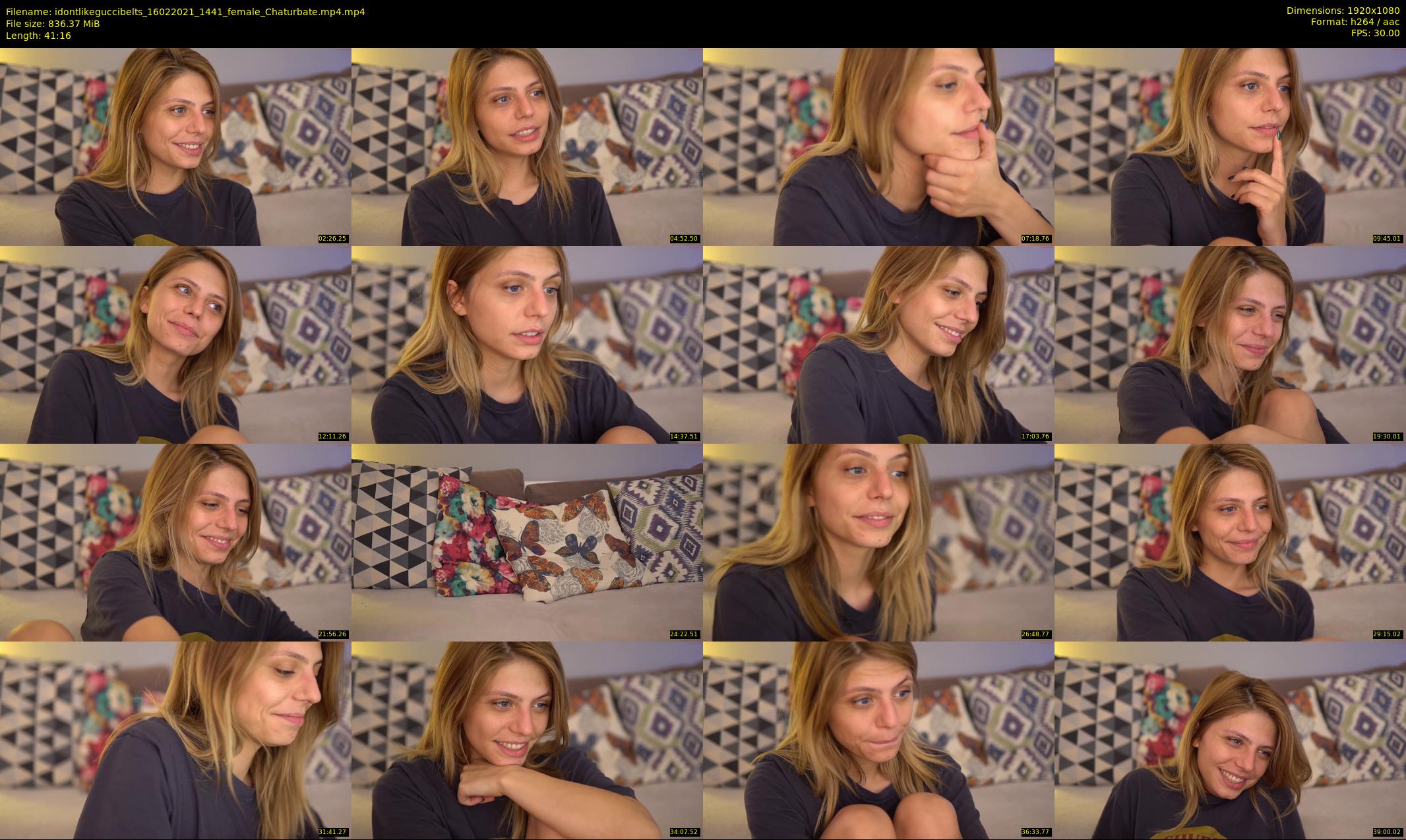idontlikeguccibelts — 42 minute Chaturbate female cam show recording, 1080p, Feb 16, 2021