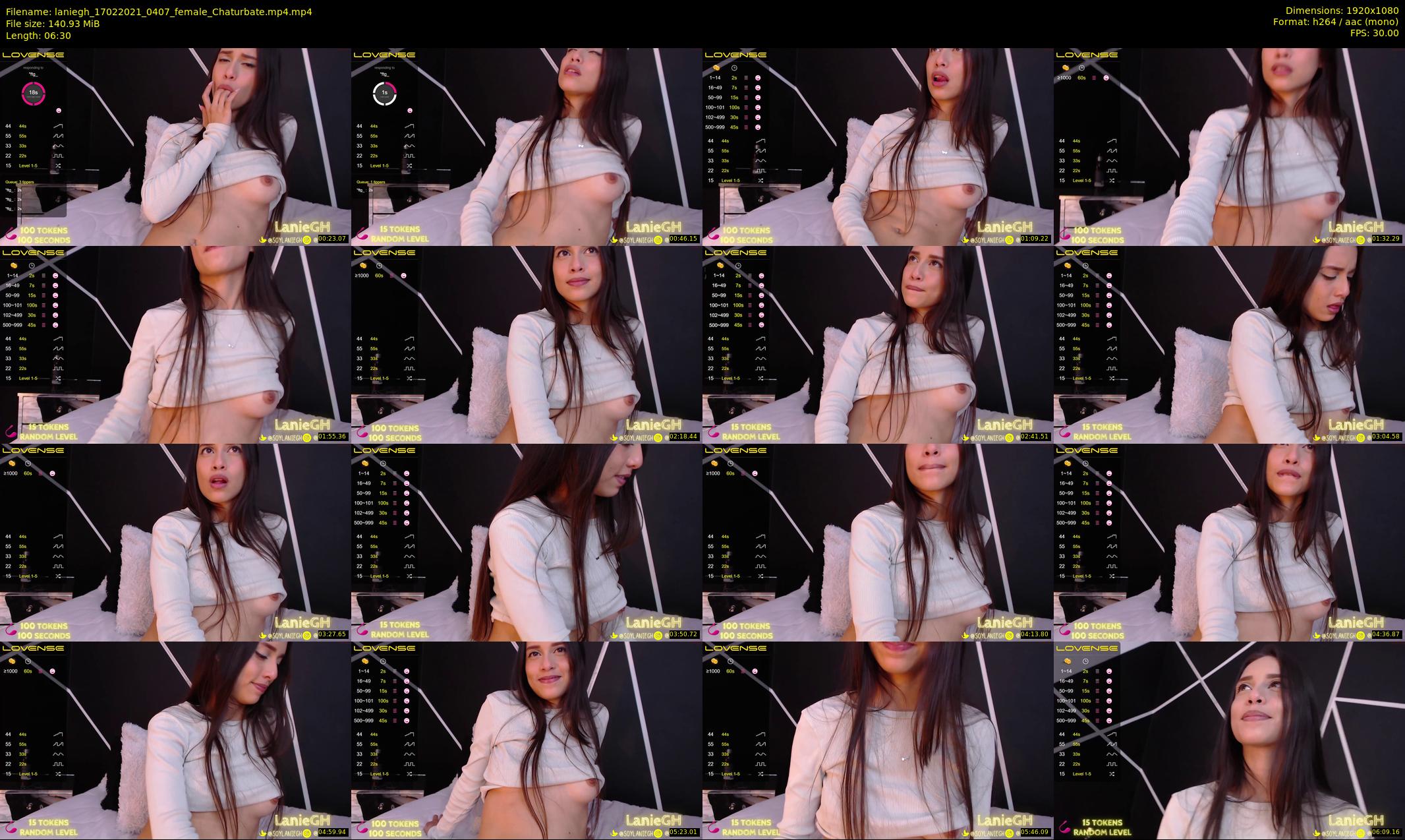 laniegh — 7 minute Chaturbate female cam show recording, 1080p, Feb 17, 2021