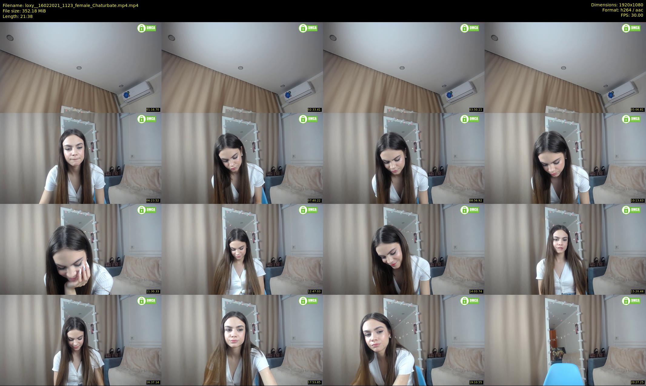 loxy_ — 22 minute Chaturbate female cam show recording, 1080p, Feb 16, 2021