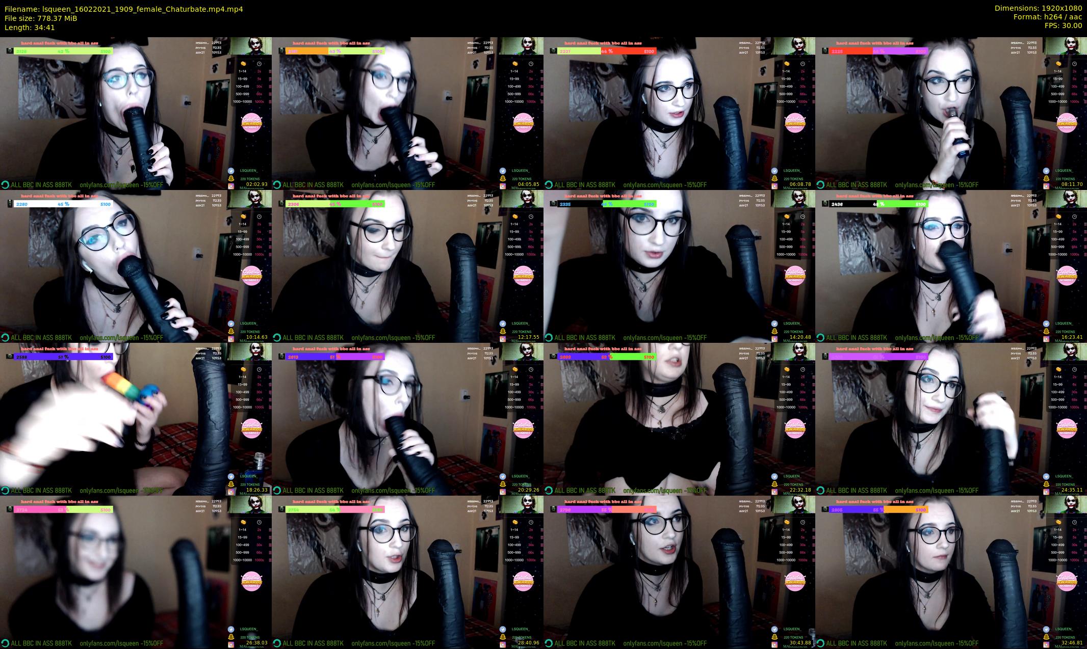 lsqueen — 35 minute Chaturbate female cam show recording, 1080p, Feb 16, 2021