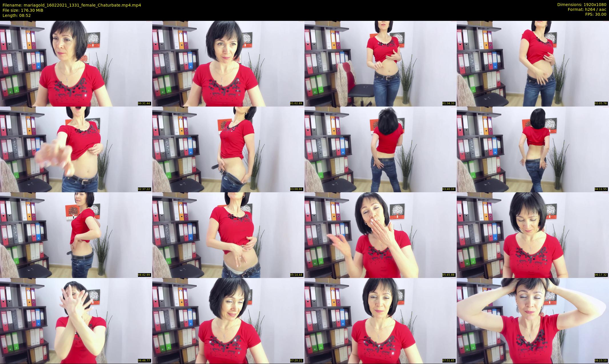 mariagold — 9 minute Chaturbate female cam show recording, 1080p, Feb 16, 2021