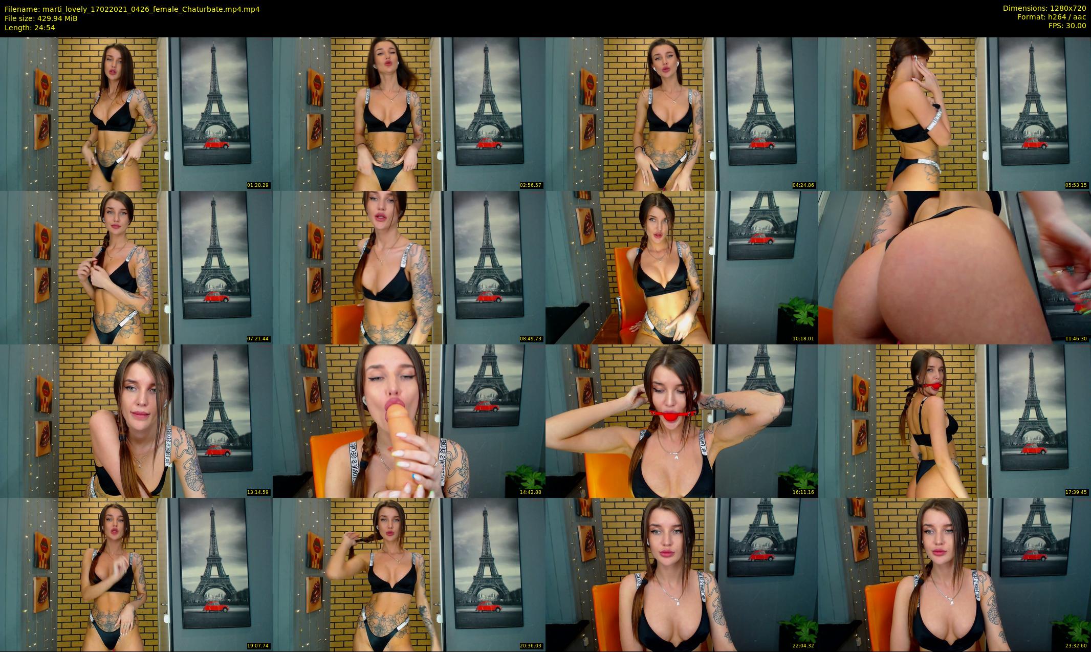 marti_lovely — 25 minute Chaturbate female cam show recording, 720p, Feb 17, 2021
