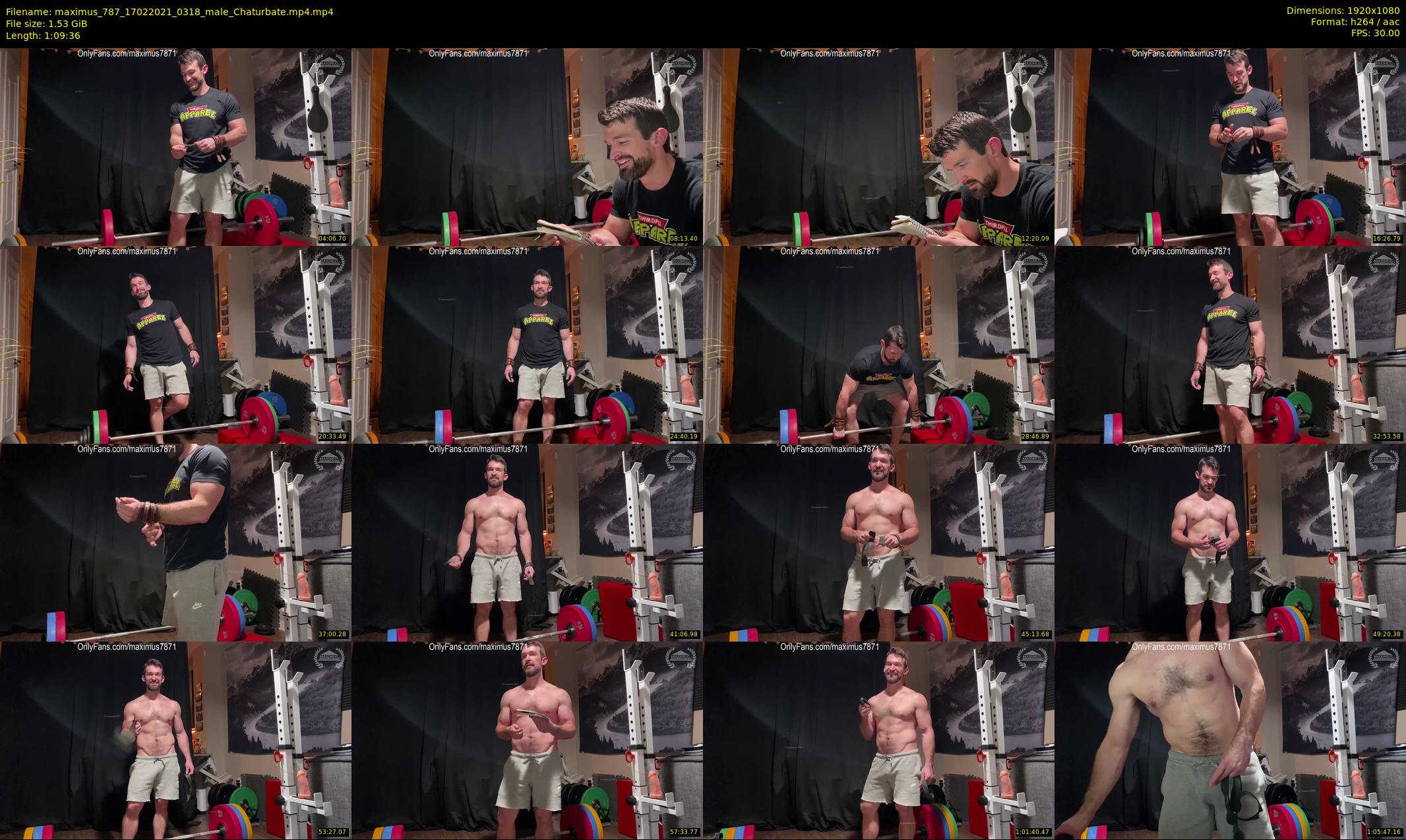 maximus_787 — 70 minute Chaturbate male cam show recording, 1080p, Feb 17, 2021