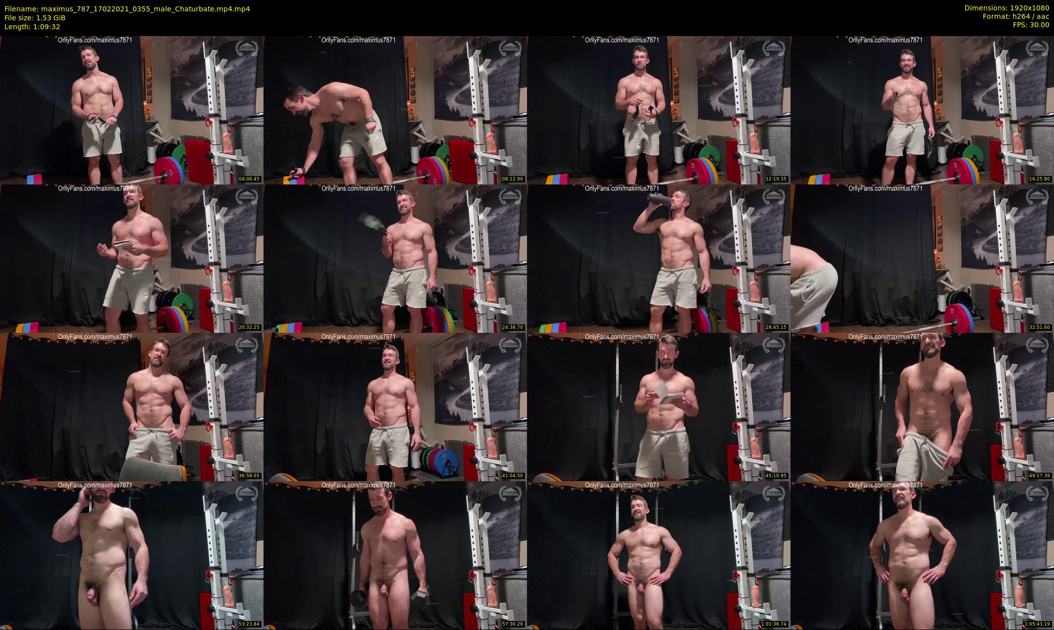maximus_787 — 70 minute Chaturbate male cam show recording, 1080p, Feb 17, 2021