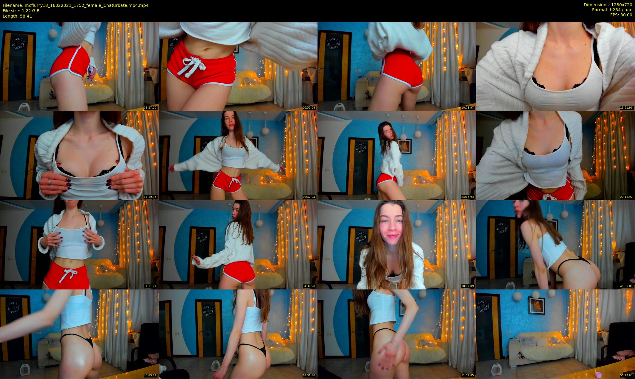mcflurry18 — 59 minute Chaturbate female cam show recording, 720p, Feb 16, 2021