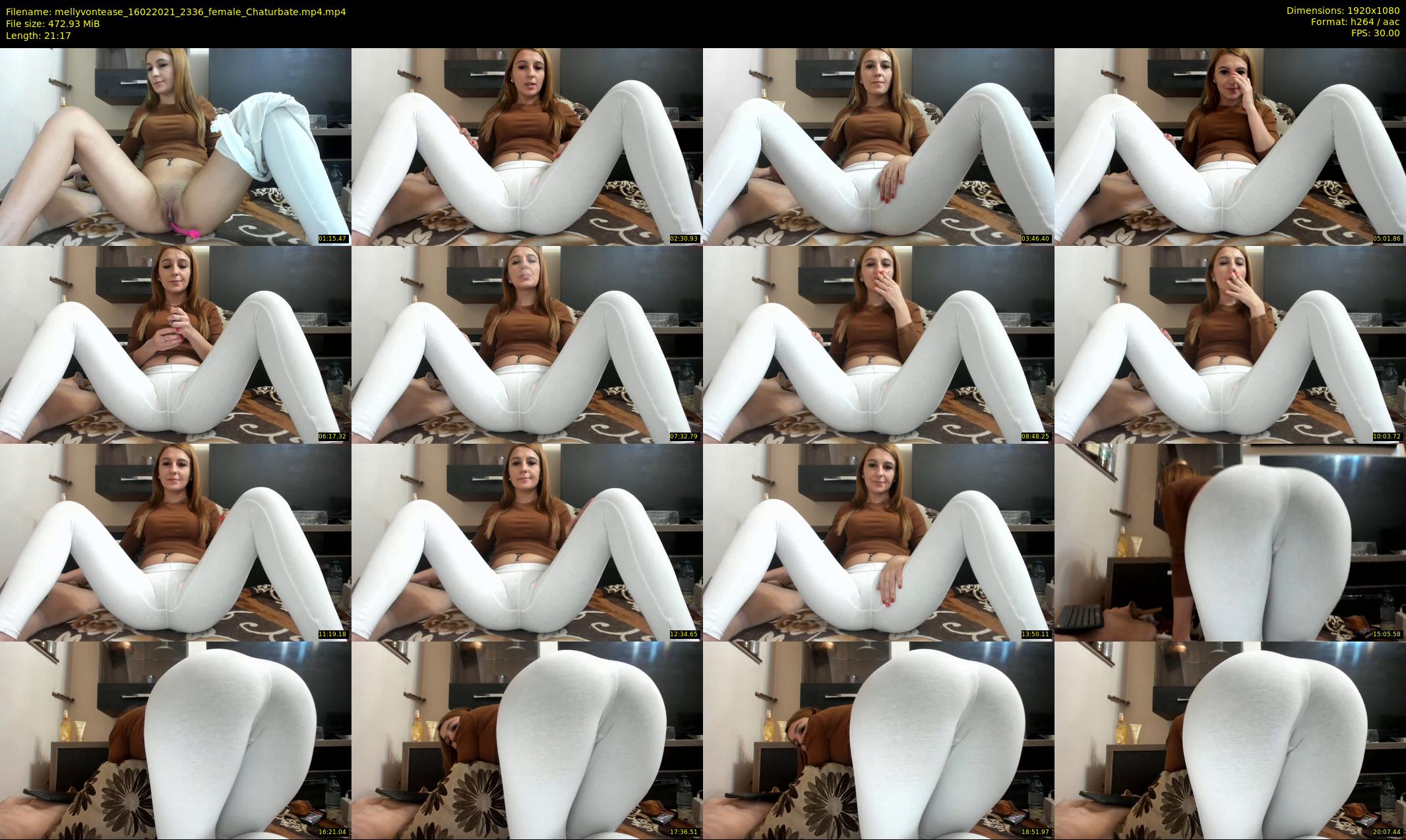 mellyvontease — 22 minute Chaturbate female cam show recording, 1080p, Feb 16, 2021