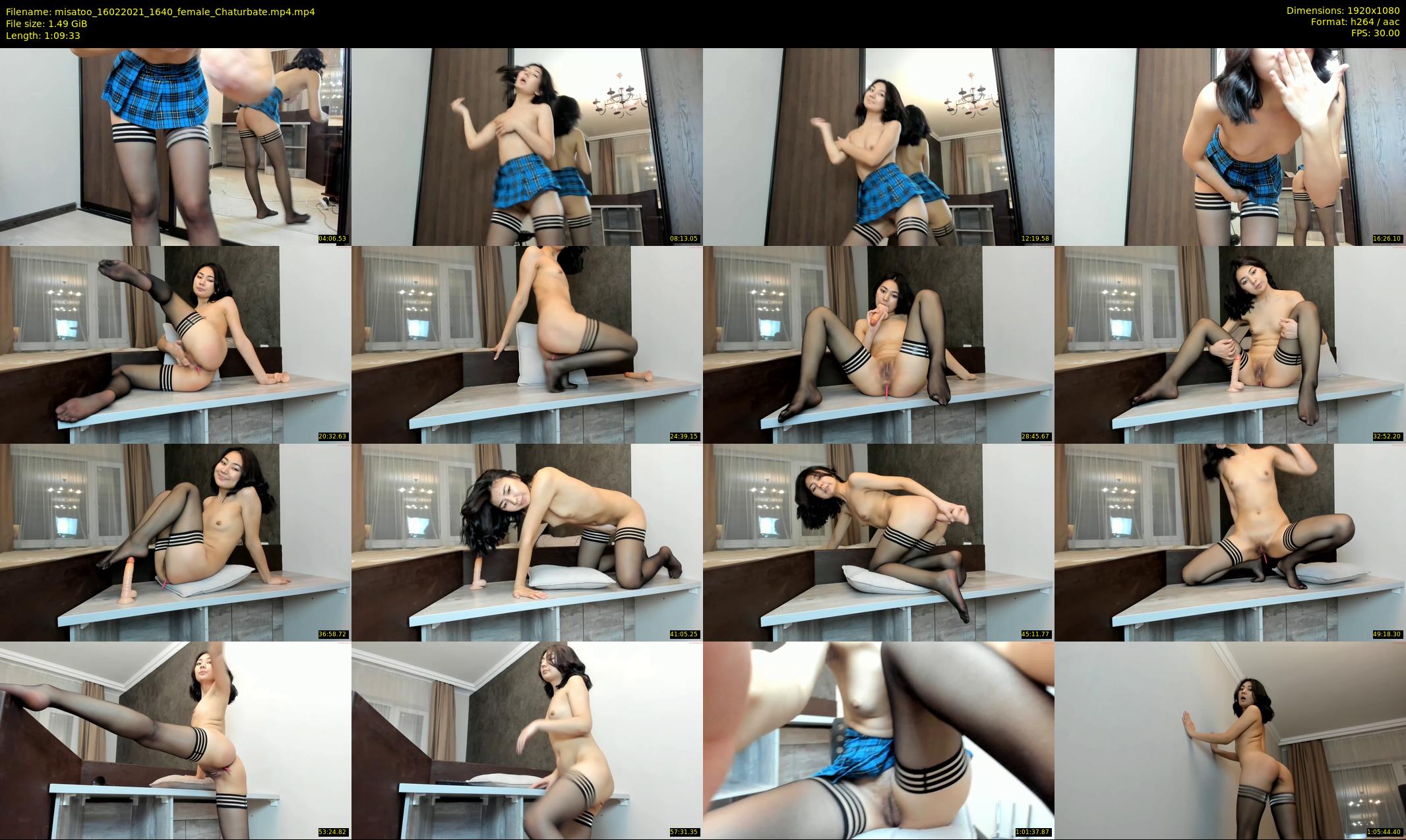 misatoo — 70 minute Chaturbate female cam show recording, 1080p, Feb 16, 2021