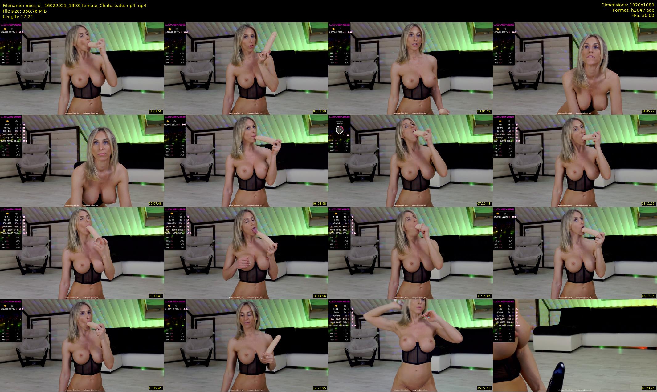 miss_x_ — 18 minute Chaturbate female cam show recording, 1080p, Feb 16, 2021