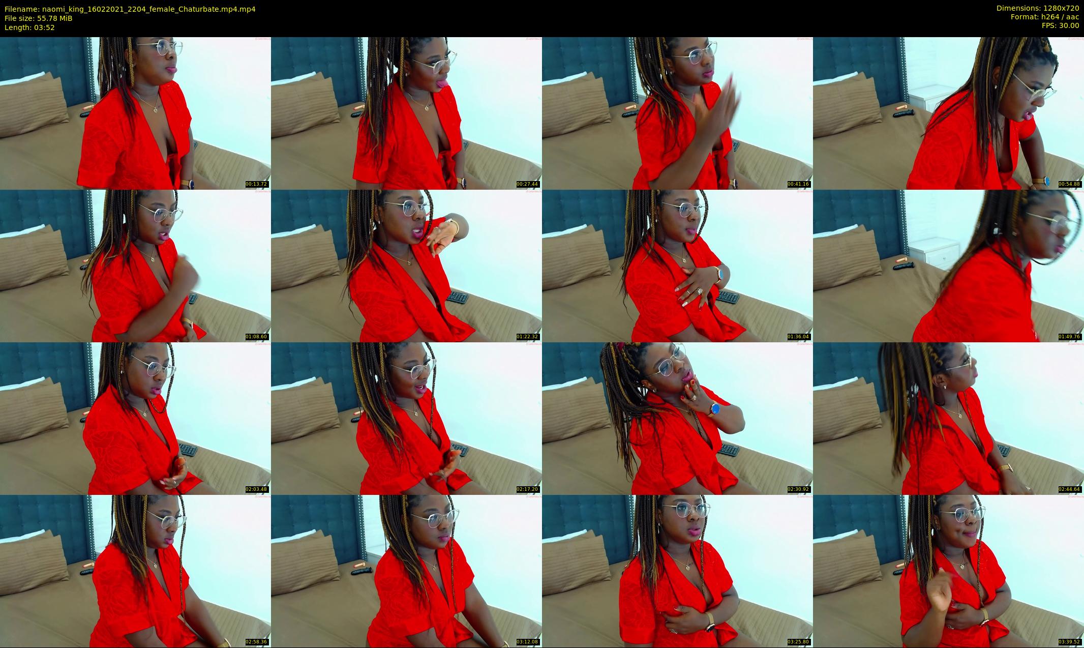 naomi_king — 4 minute Chaturbate female cam show recording, 720p, Feb 16, 2021