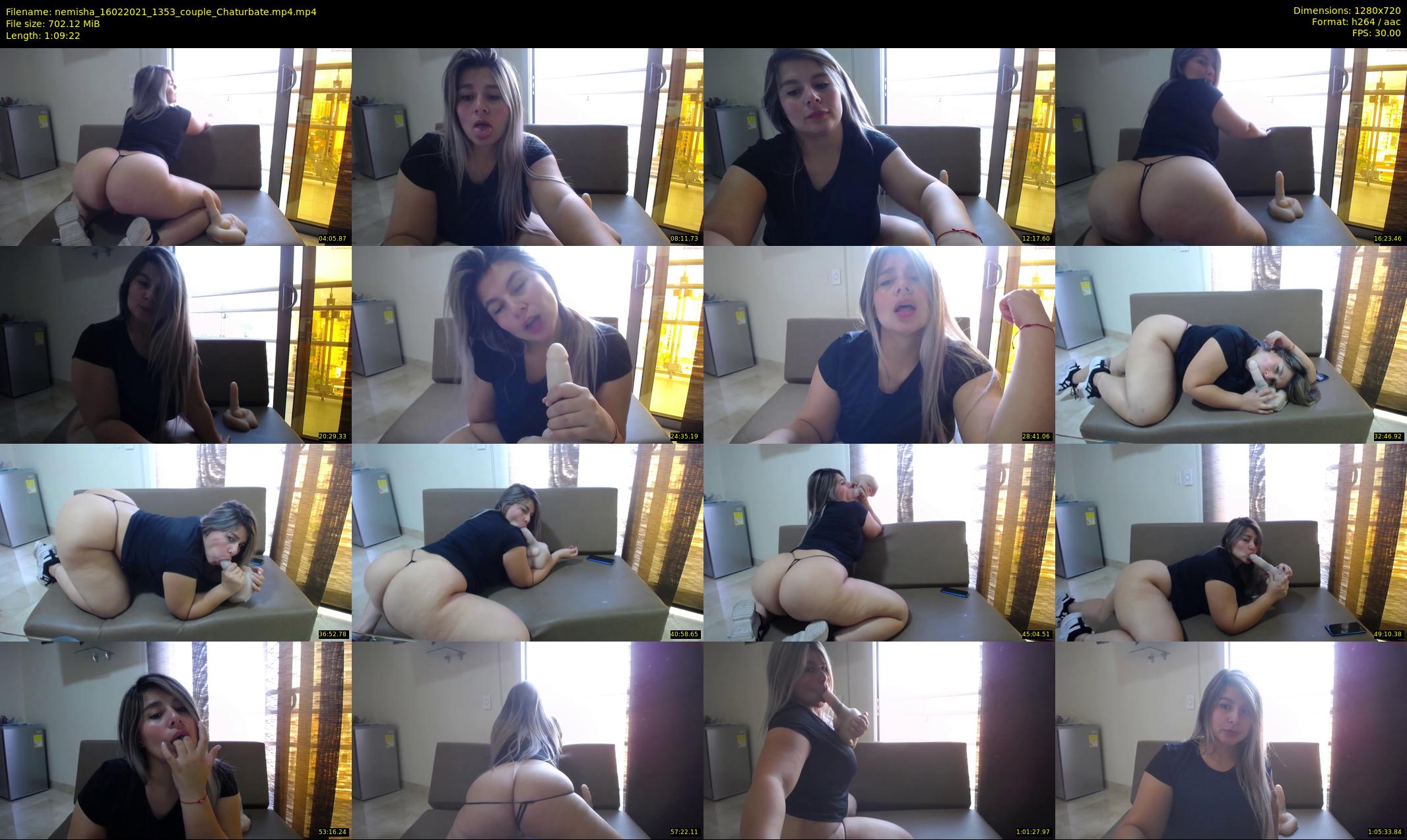 nemisha — 70 minute Chaturbate female cam show recording, 720p, Feb 16, 2021