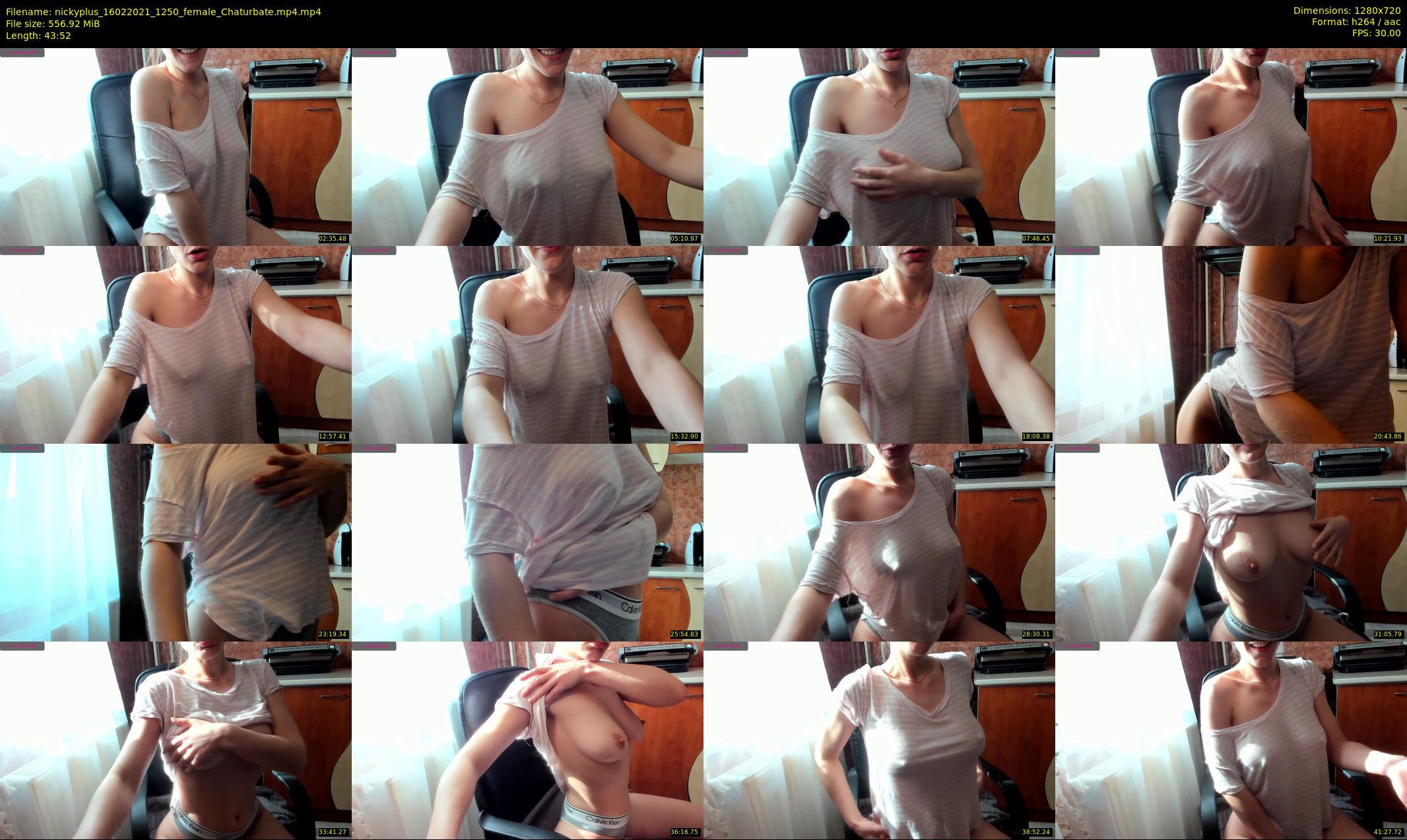 nickyplus — 44 minute Chaturbate couple cam show recording, 720p, Feb 16, 2021