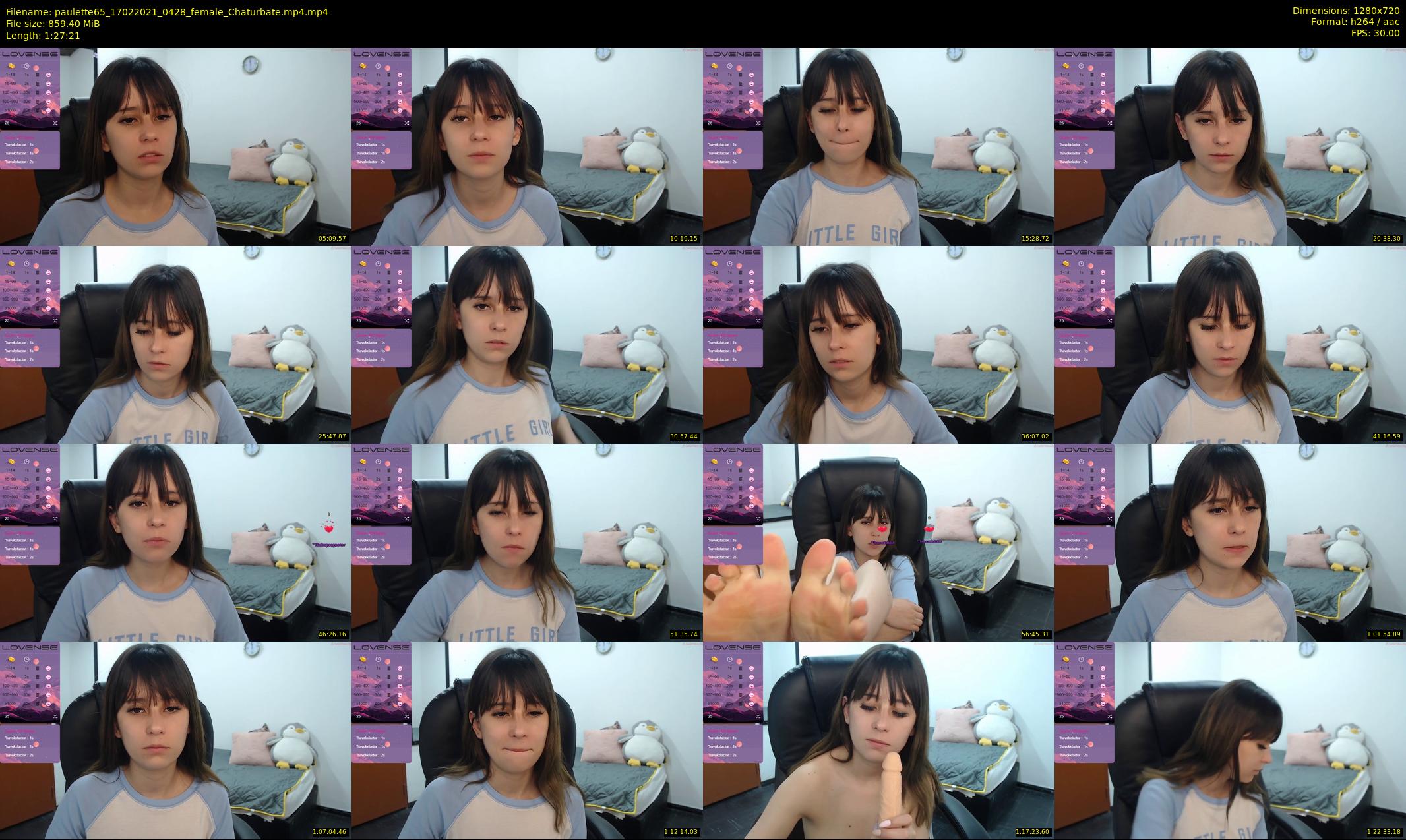 paulette65 — 88 minute Chaturbate female cam show recording, 720p, Feb 17, 2021