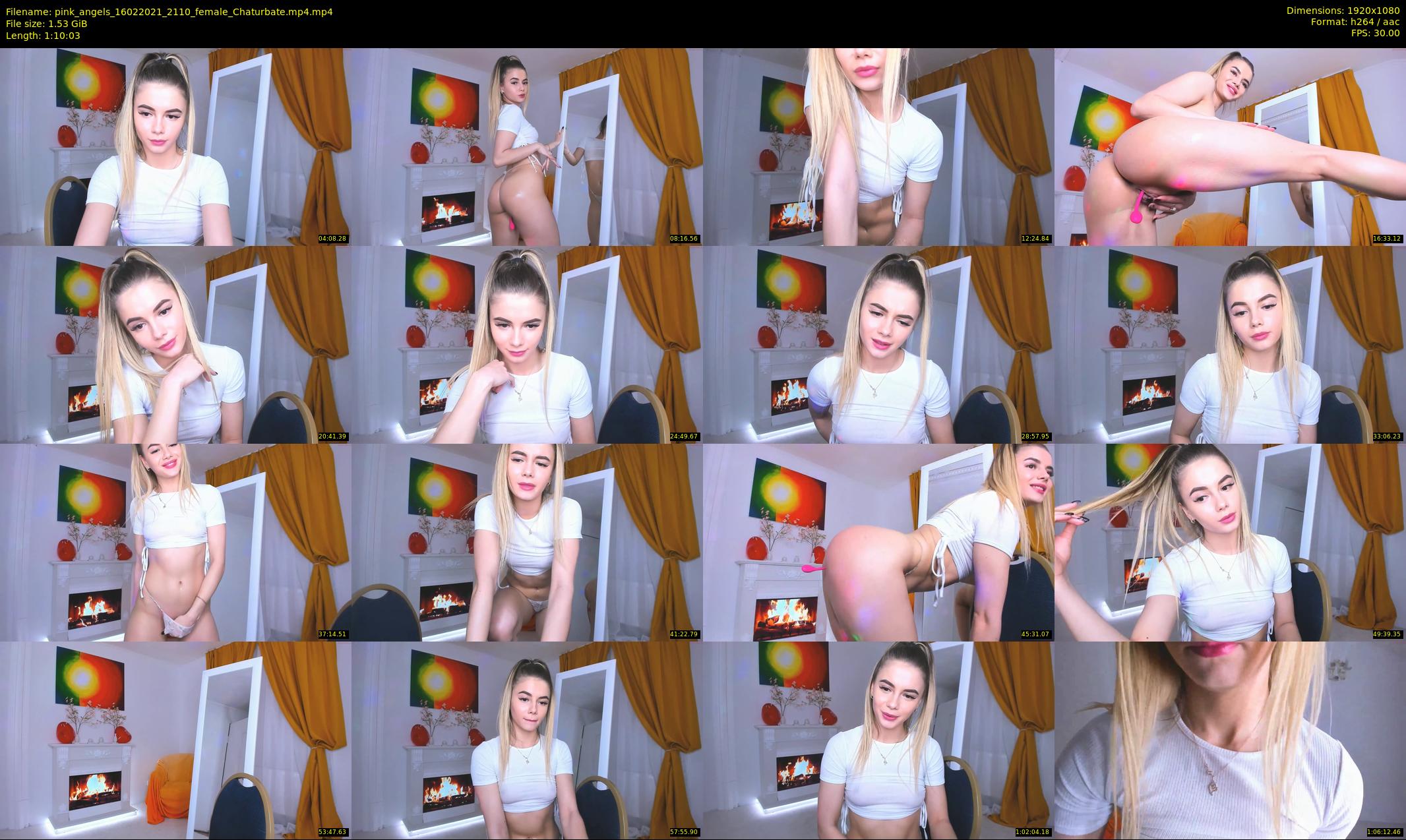 pink_angels — 71 minute Chaturbate couple cam show recording, 1080p, Feb 16, 2021