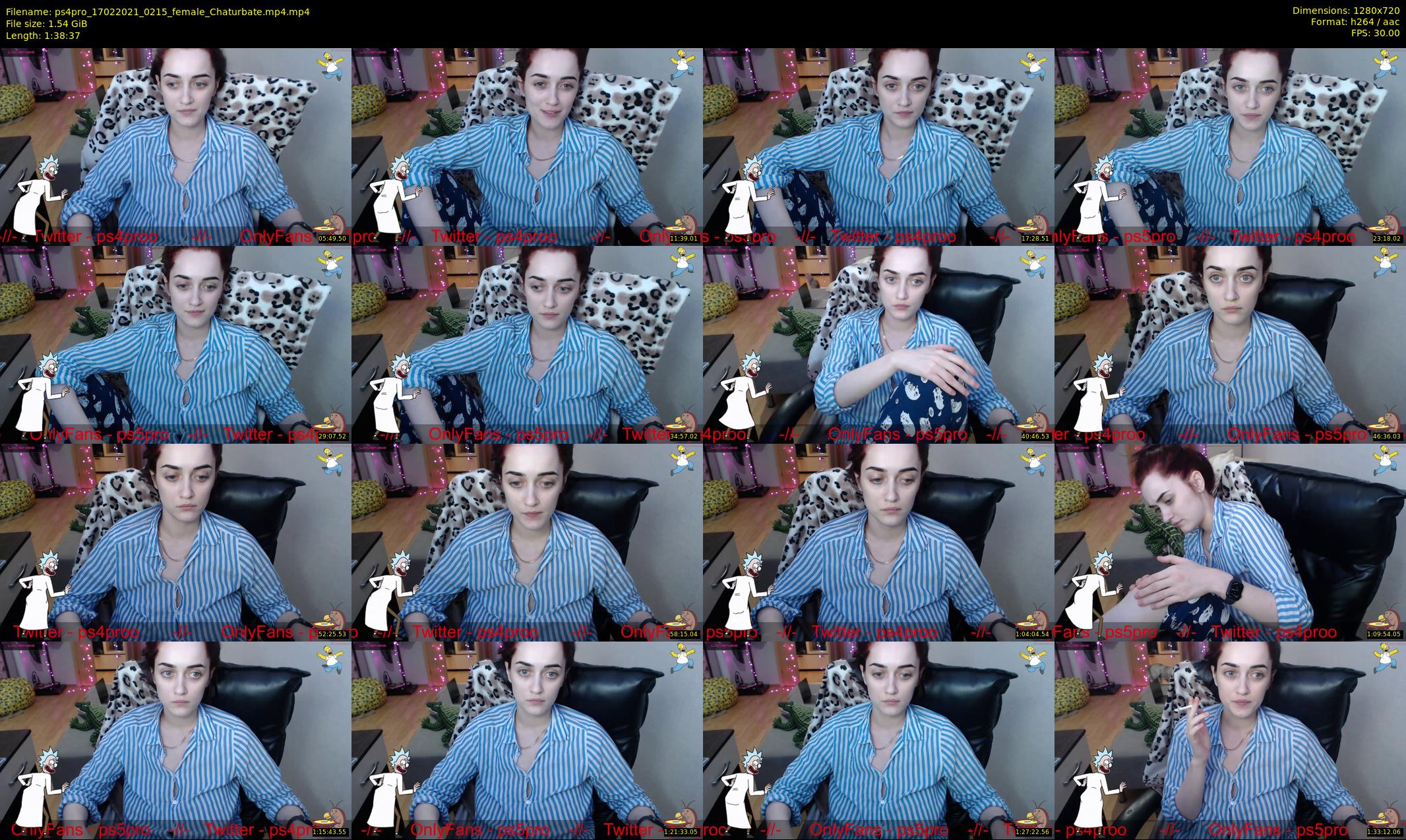 ps4pro — 99 minute Chaturbate female cam show recording, 720p, Feb 17, 2021