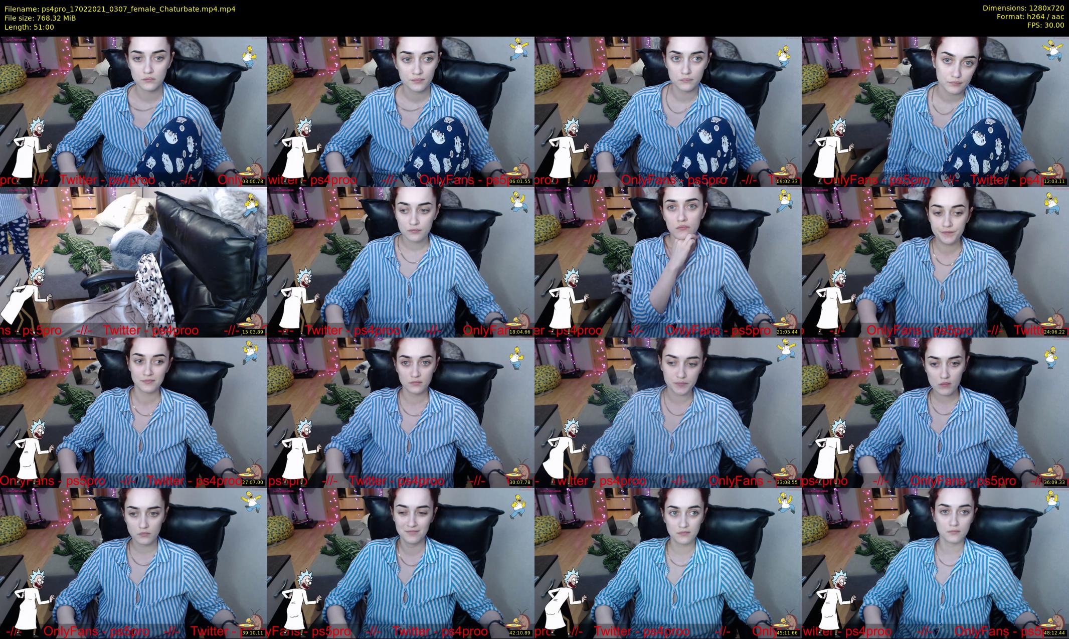 ps4pro — 51 minute Chaturbate female cam show recording, 720p, Feb 17, 2021