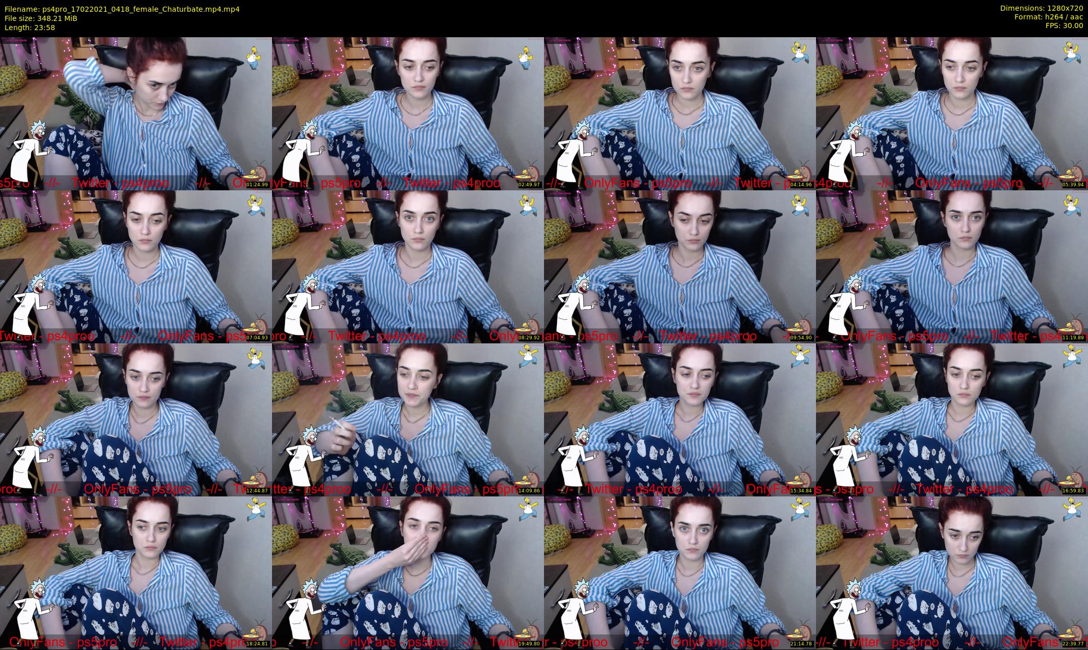 ps4pro — 24 minute Chaturbate female cam show recording, 720p, Feb 17, 2021