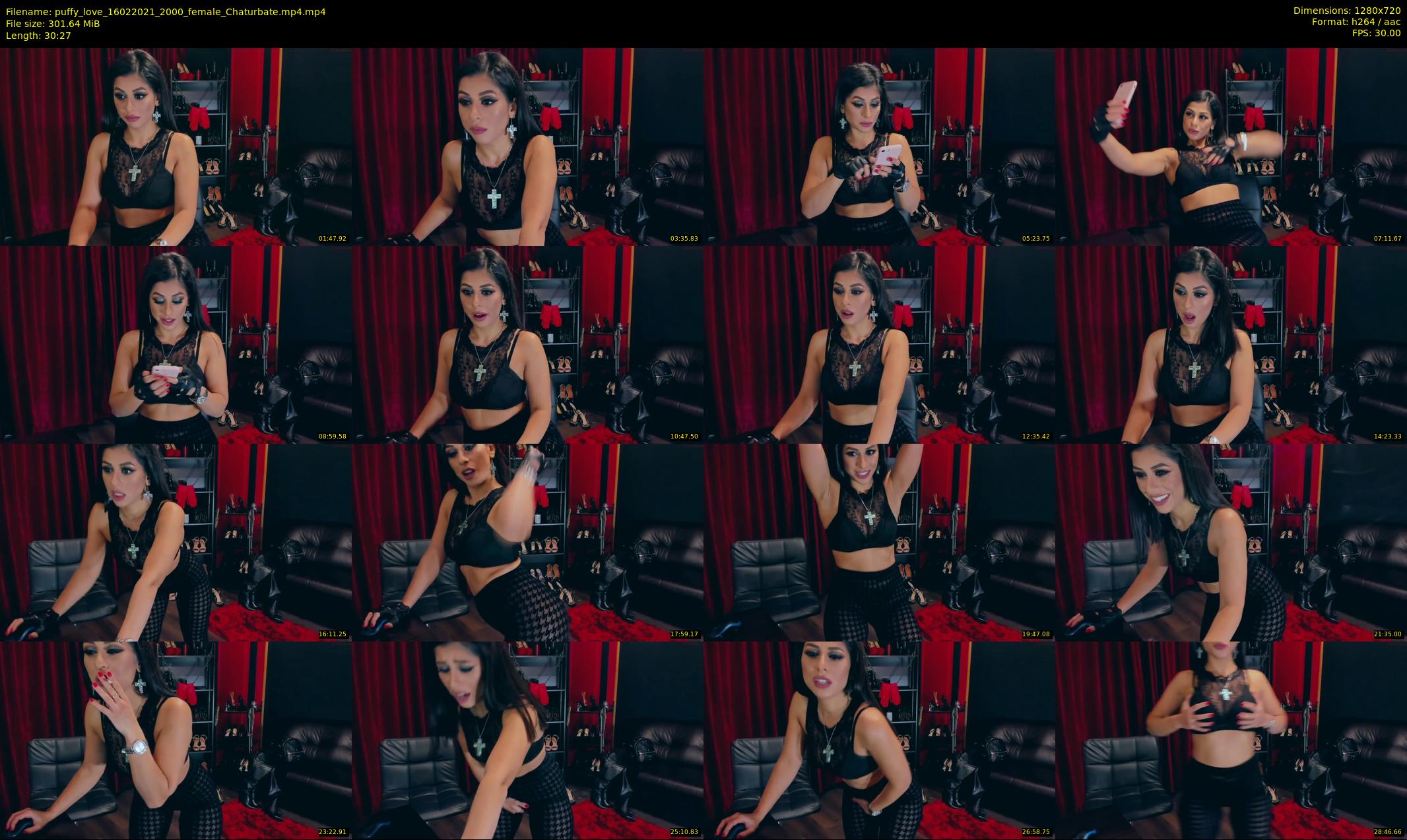puffy_love — 31 minute Chaturbate female cam show recording, 720p, Feb 16, 2021