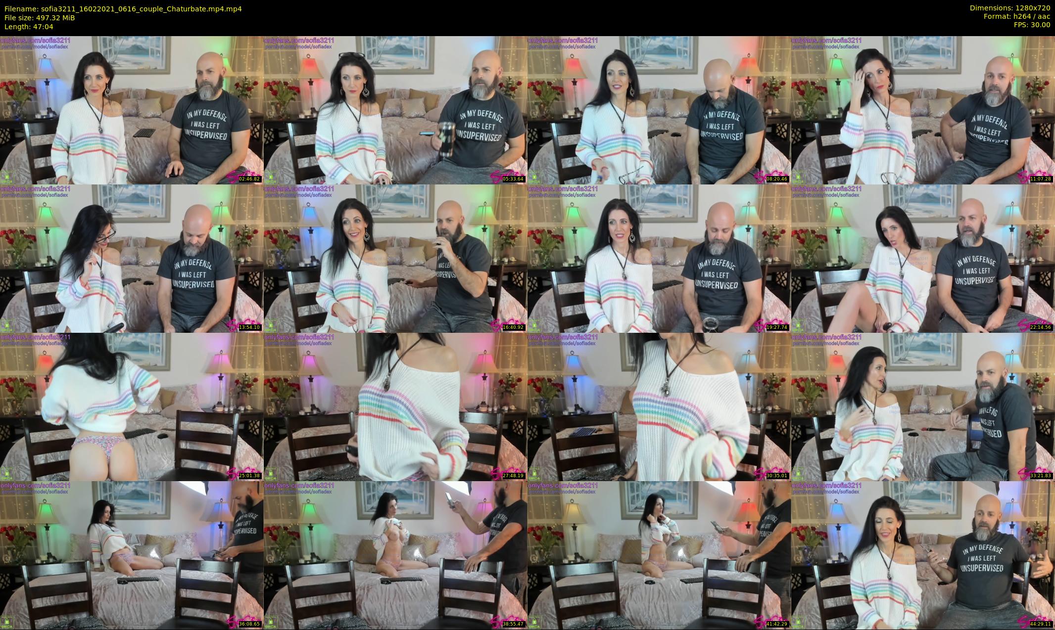 sofia3211 — 48 minute Chaturbate couple cam show recording, 720p, Feb 16, 2021